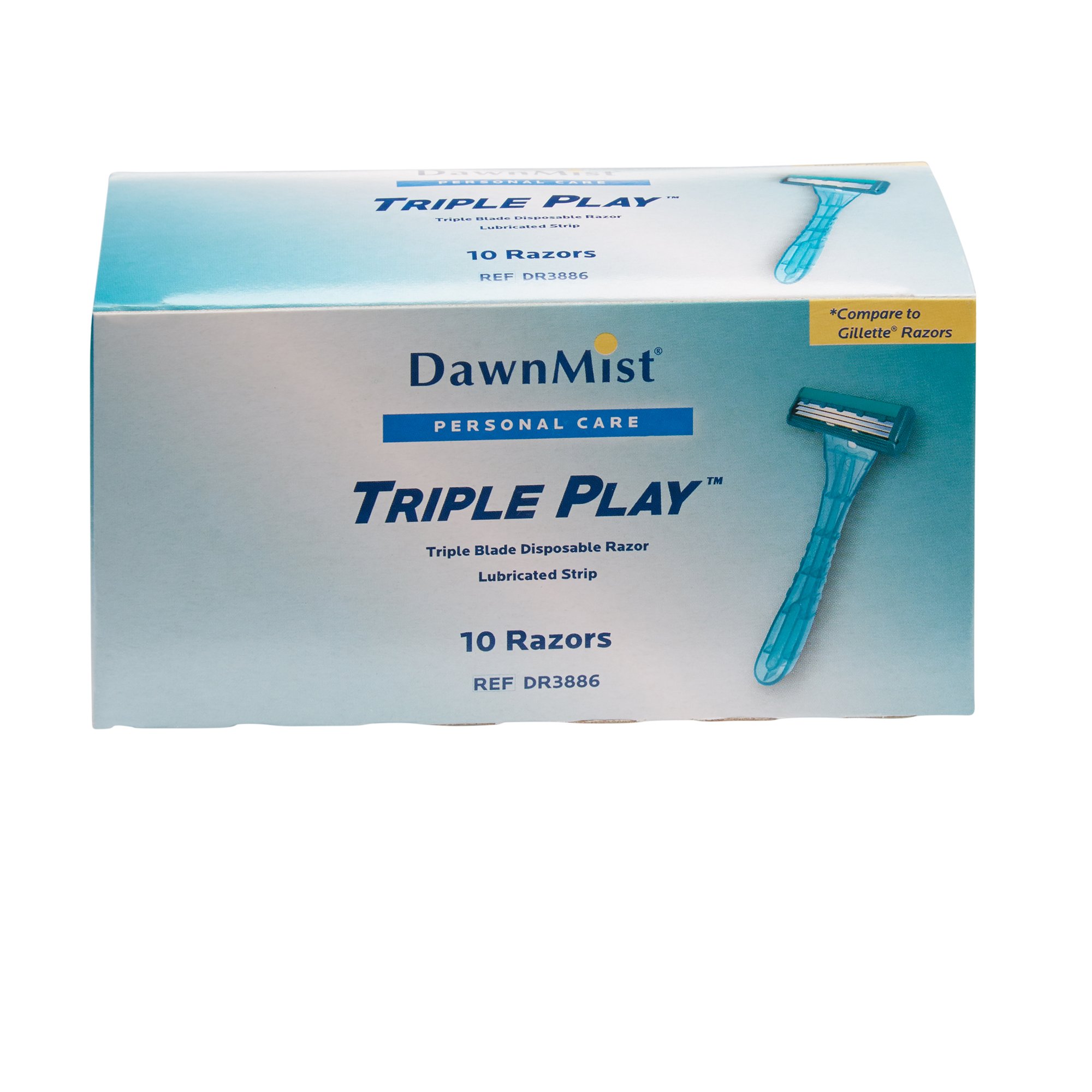 Donovan Industries - DR3886 DawnMist® Triple Play Facial Razor