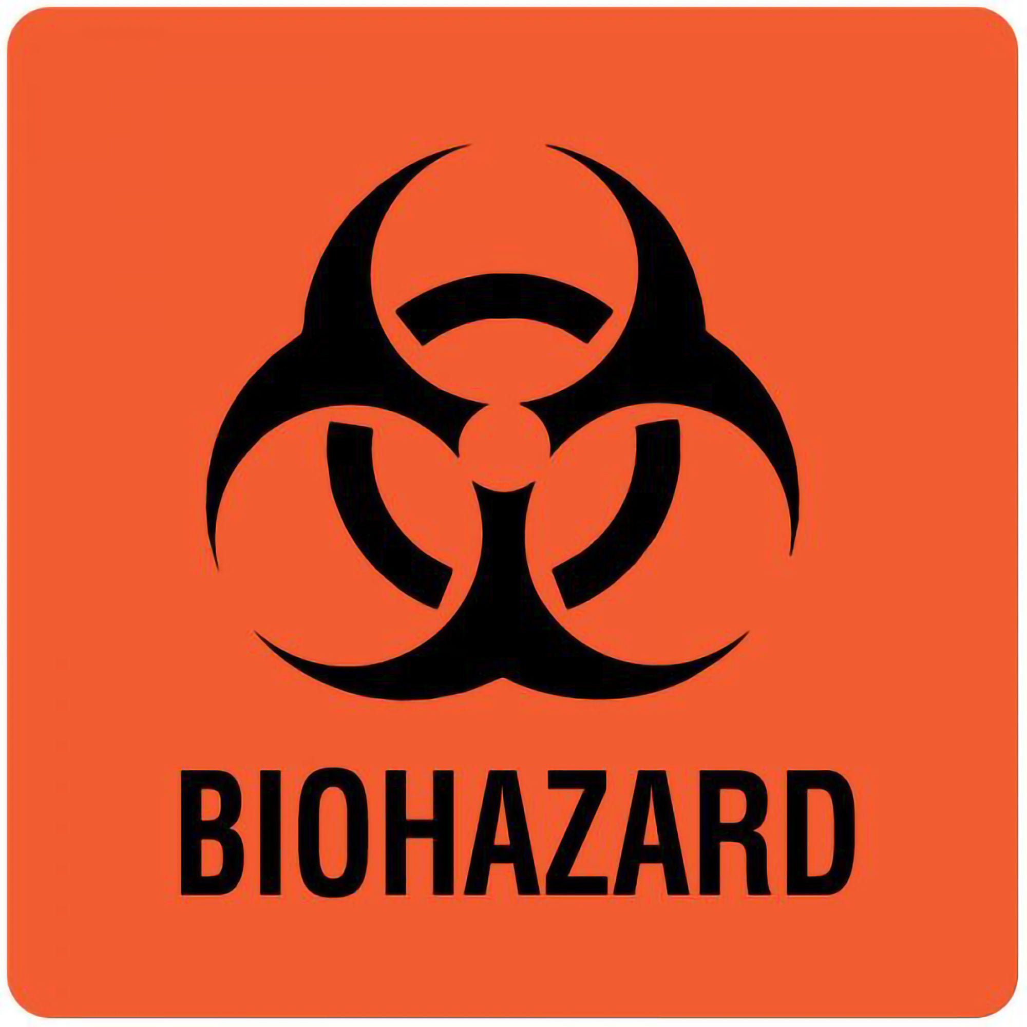 United Ad Label - ULBH050 UAL™ Biohazard Pre-Printed Label