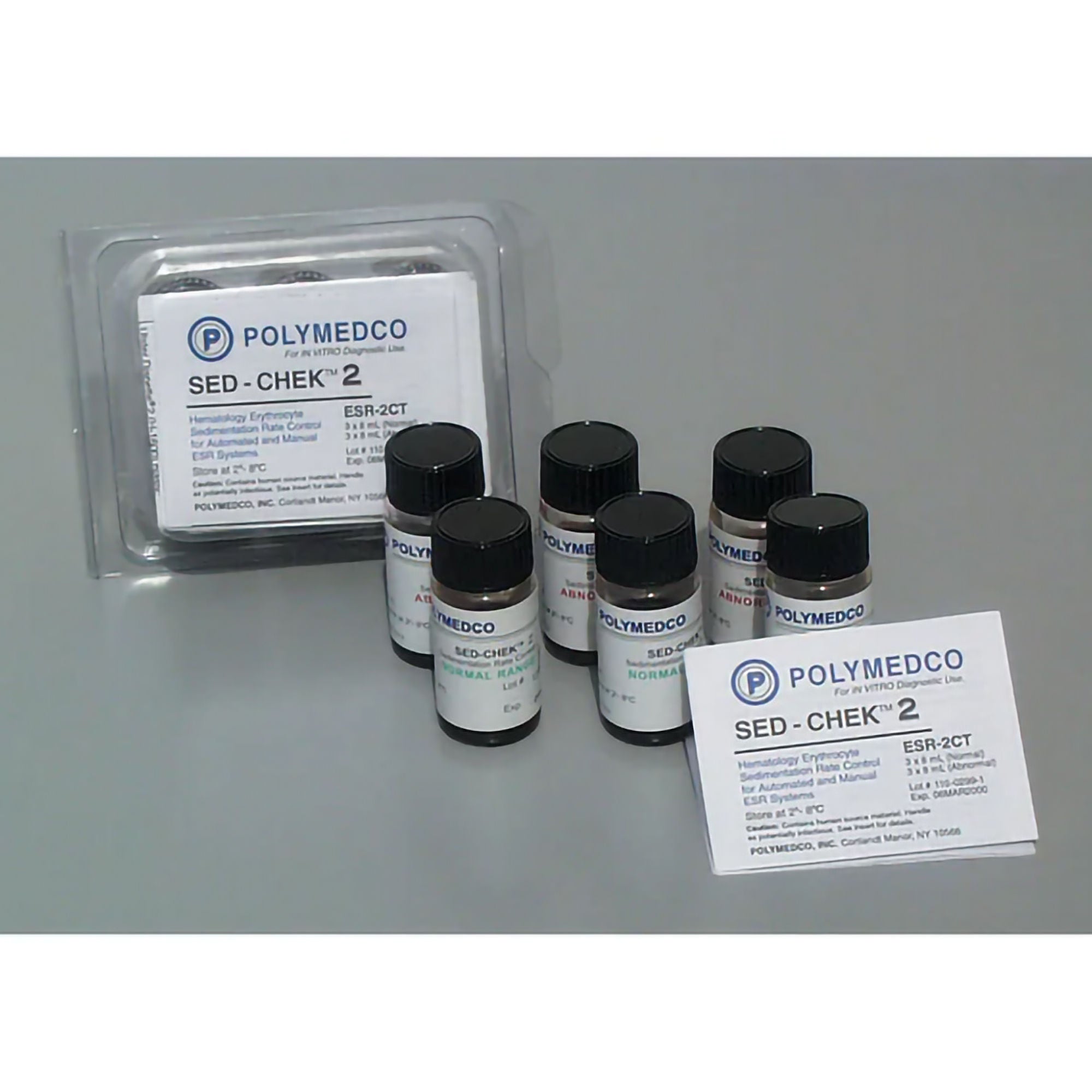 Polymedco - ESR-2CT Sed-Chek® 2 Control Set for use with Sedimat and Manual procedures