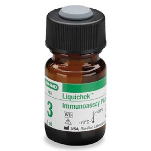 Bio-Rad Laboratories - 363 Control Liquichek™ Plus Immunoassay Level 3 12 X 5 mL