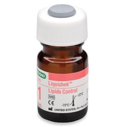 Bio-Rad Laboratories - 641 Assayed Control Liquichek™ Lipids, C-Reactive Protein Level 1 6 X 3 mL
