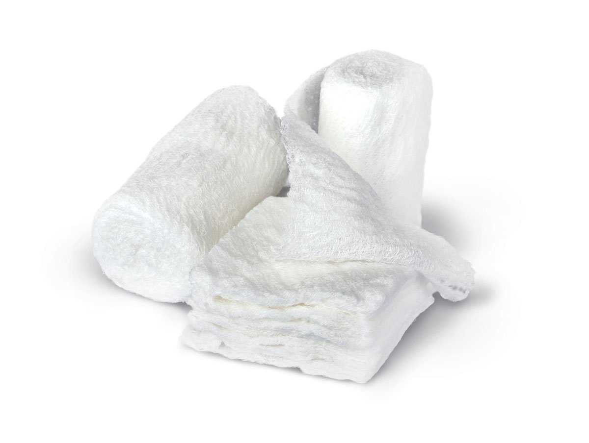 Cardinal 441102 - Dermacea™ Fluff Bandage Roll, 3-4/10 Inch x 3-6/10 Yard, 6-Ply - 1/Roll, 96/Case
