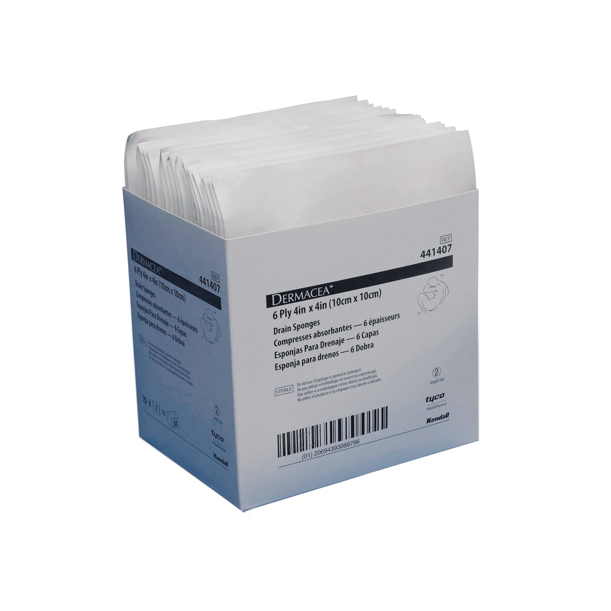 Cardinal - 441407 Dermacea™ Drain Sponge