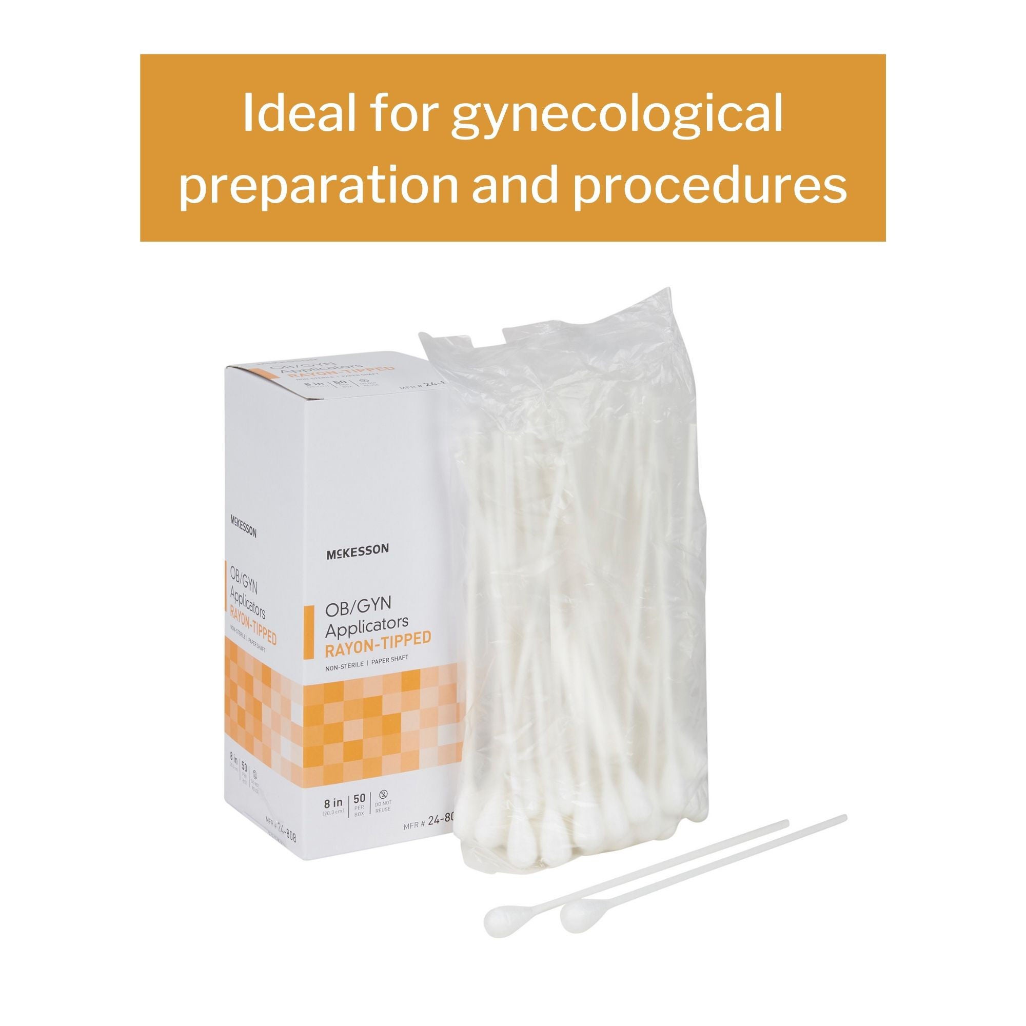 McKesson OB/GYN Swab 24-808 by McKesson Brand