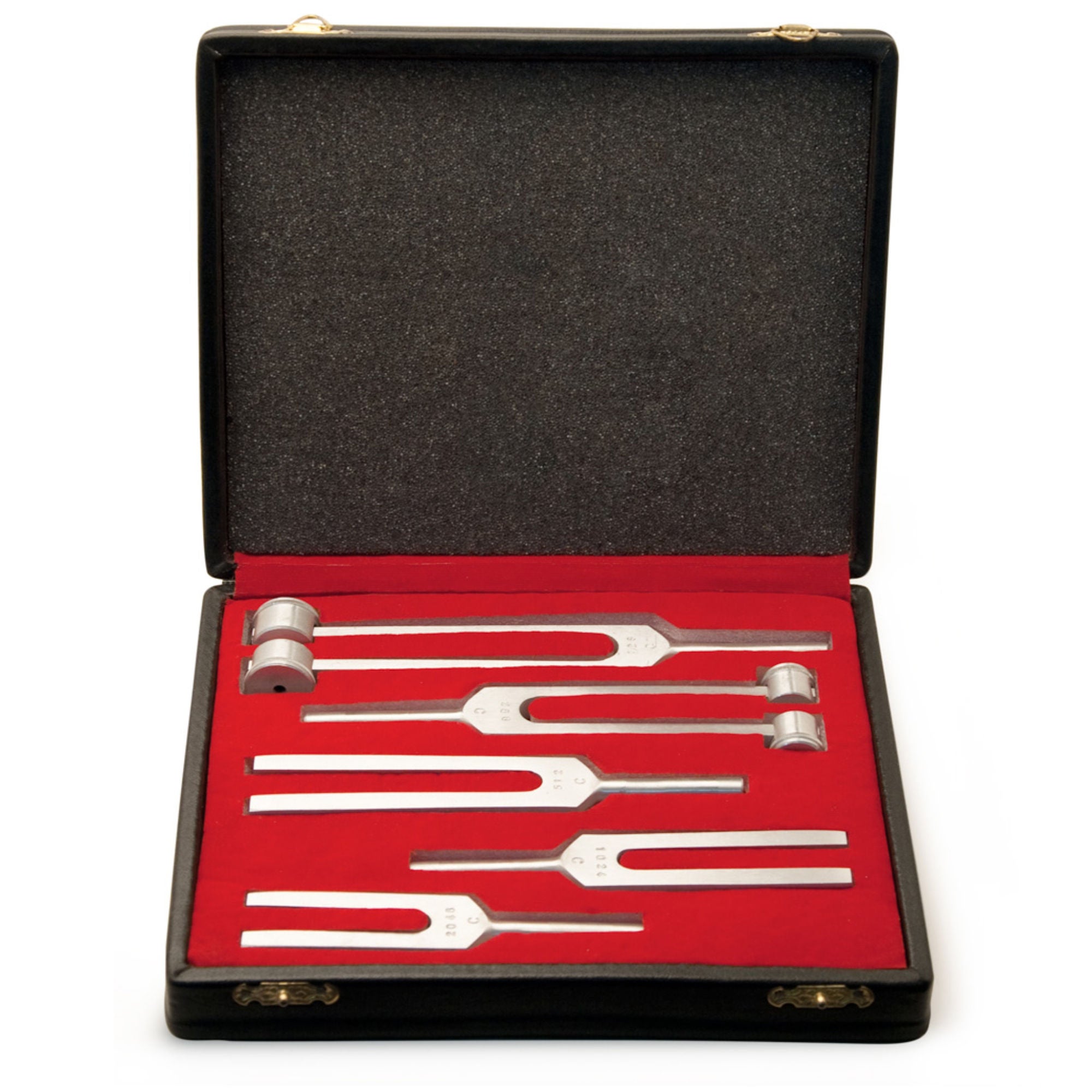 Graham-Field - 1313 Tuning Fork Set Aluminum Alloy 128 cps, 256 cps, 512 cps, 1024 cps, 2048 cps