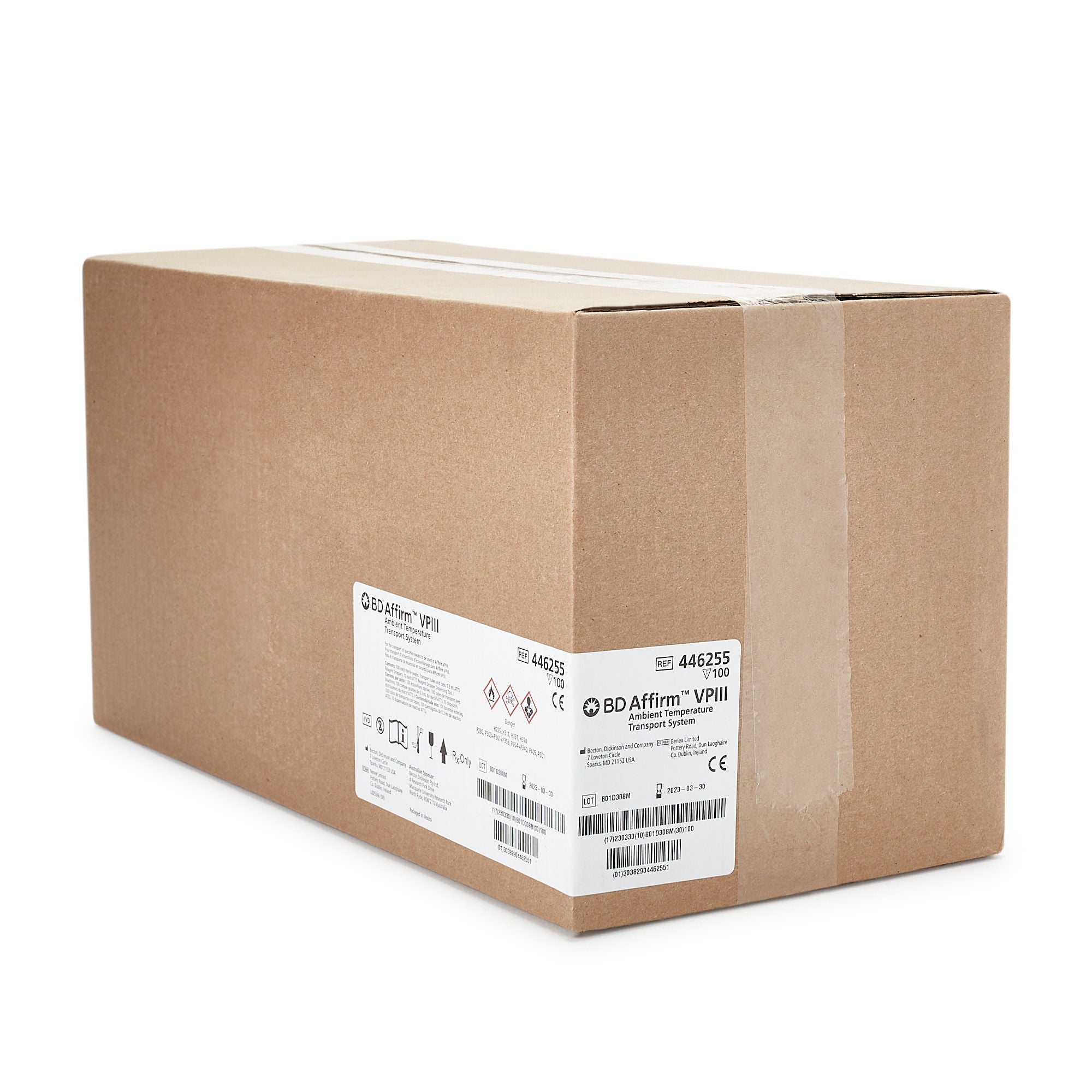 BD - 446255 BD Affirm™ VPIII Ambient Temperature Transport System
