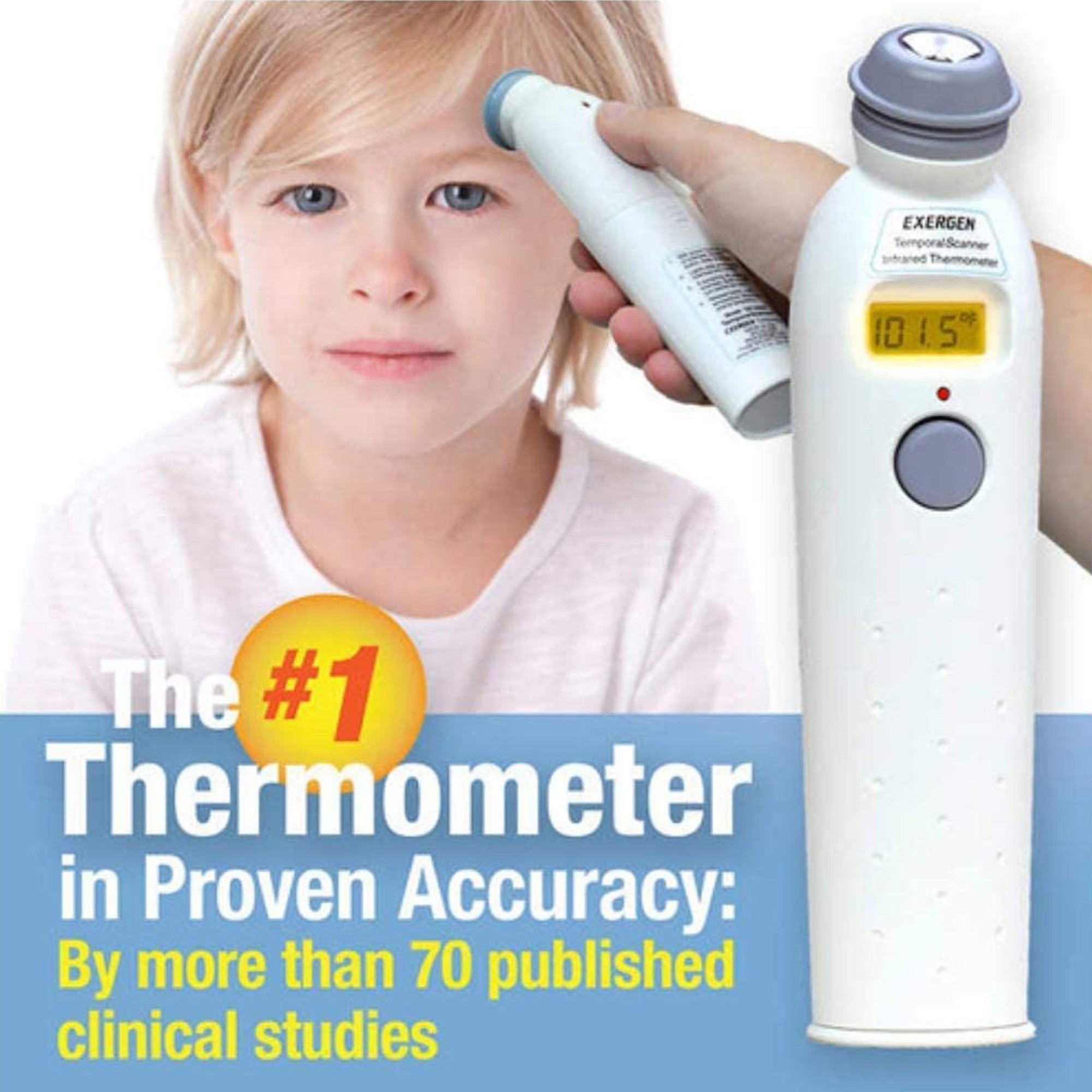 Exergen - 140001 Exergen TemporalScanner Digital Thermometer