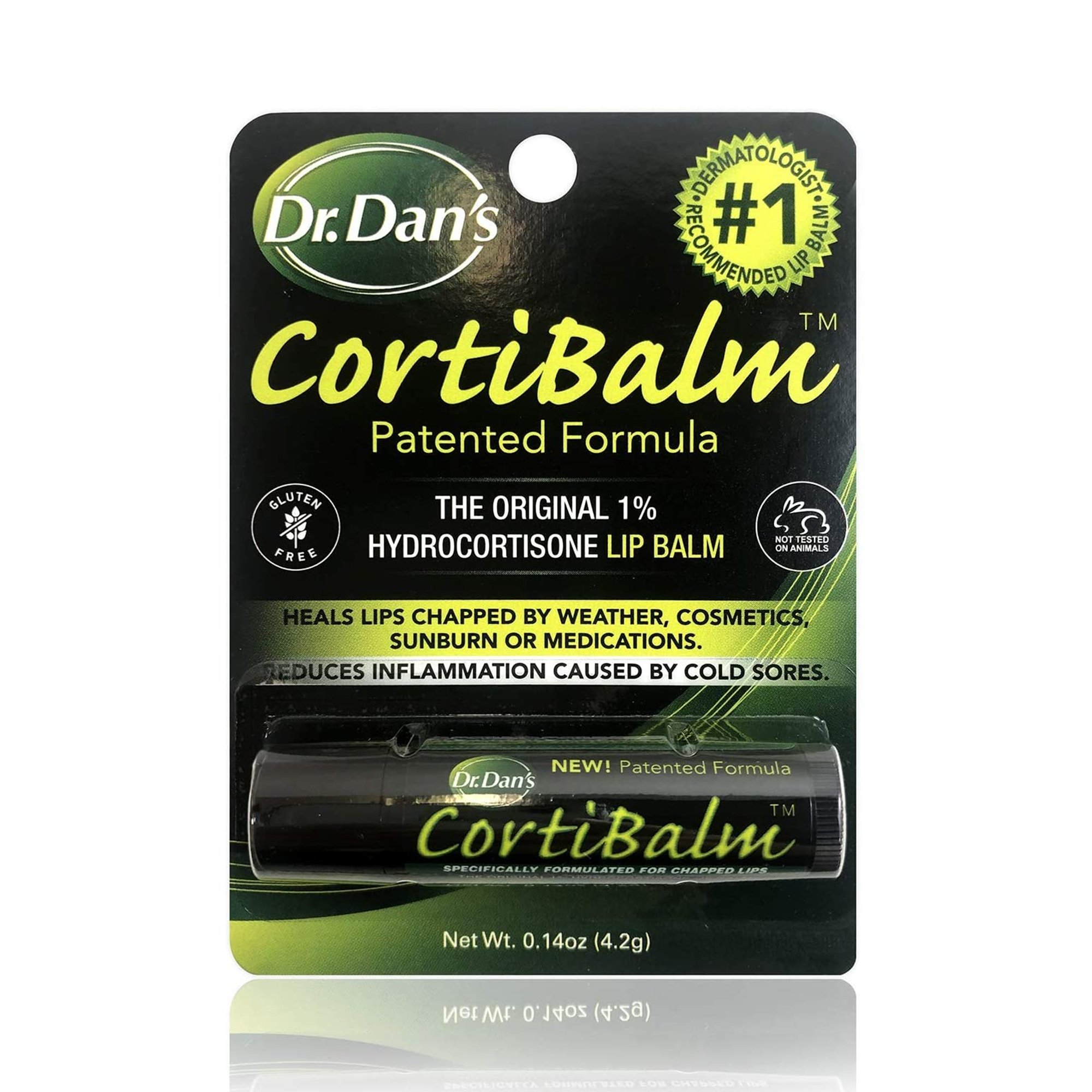 Dr. Dan's LLC 67516010701 - Dr. Dan's CortiBalm™ Lip Balm - 1/Each