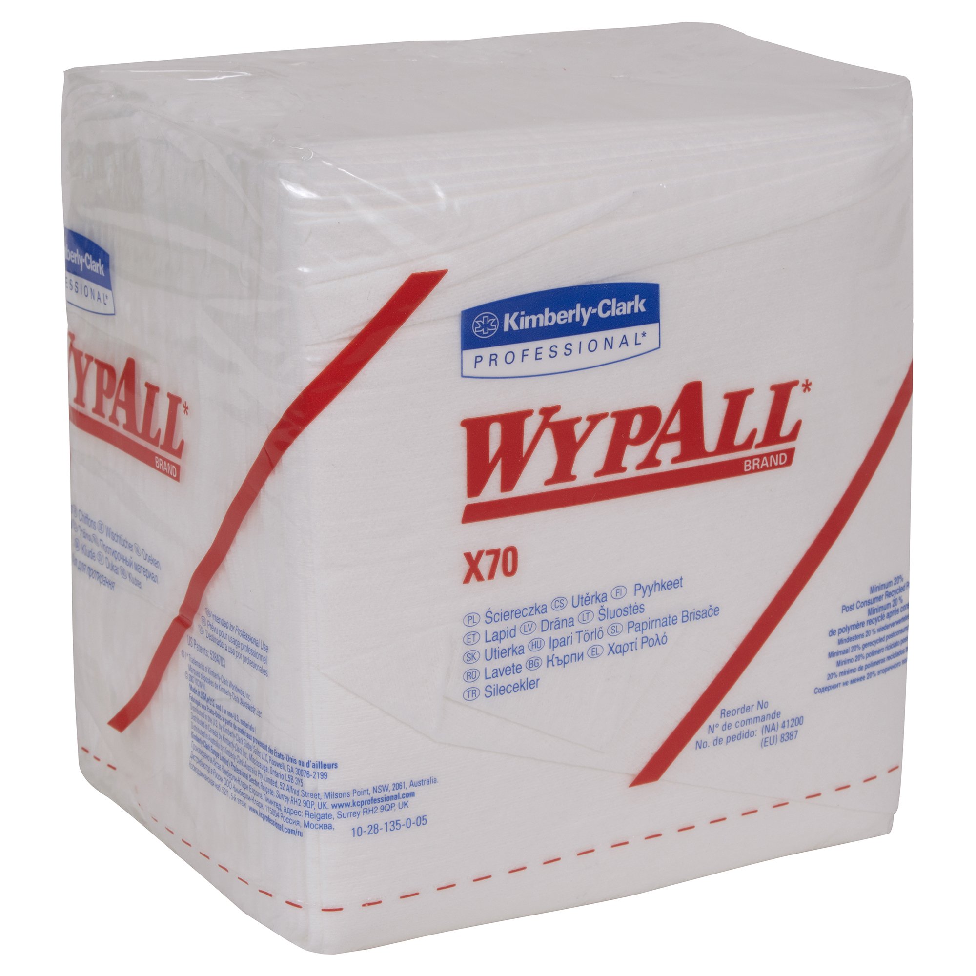 Kimberly Clark - 41200 WypAll® PowerClean™ X70 Medium Duty Cloths