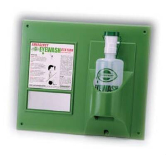 Fisher Anatomical - 10028 Eyewash Station Bel-Art* Scienceware* Wall Mount 16 oz. Bottle