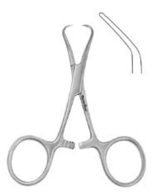 Integra Lifesciences - MH7-506 Towel Clamp MeisterHand® Backhaus 5-1/4 Inch Length Stainless Steel