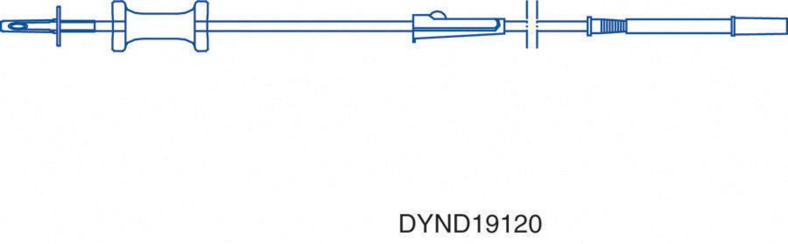 Medline - DYND19120 Cysto-Bladder Irrigation Set 0.19 Inch ID 90 Inch Length 1 Lead