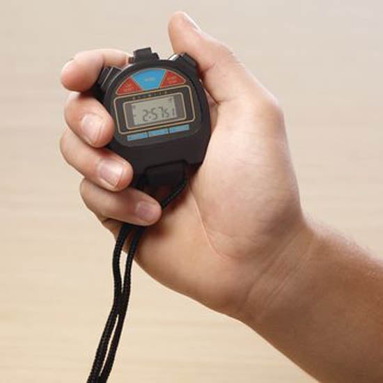Performance Health - 081296425 Digital Stopwatch Handheld 24 Hours Digital Display