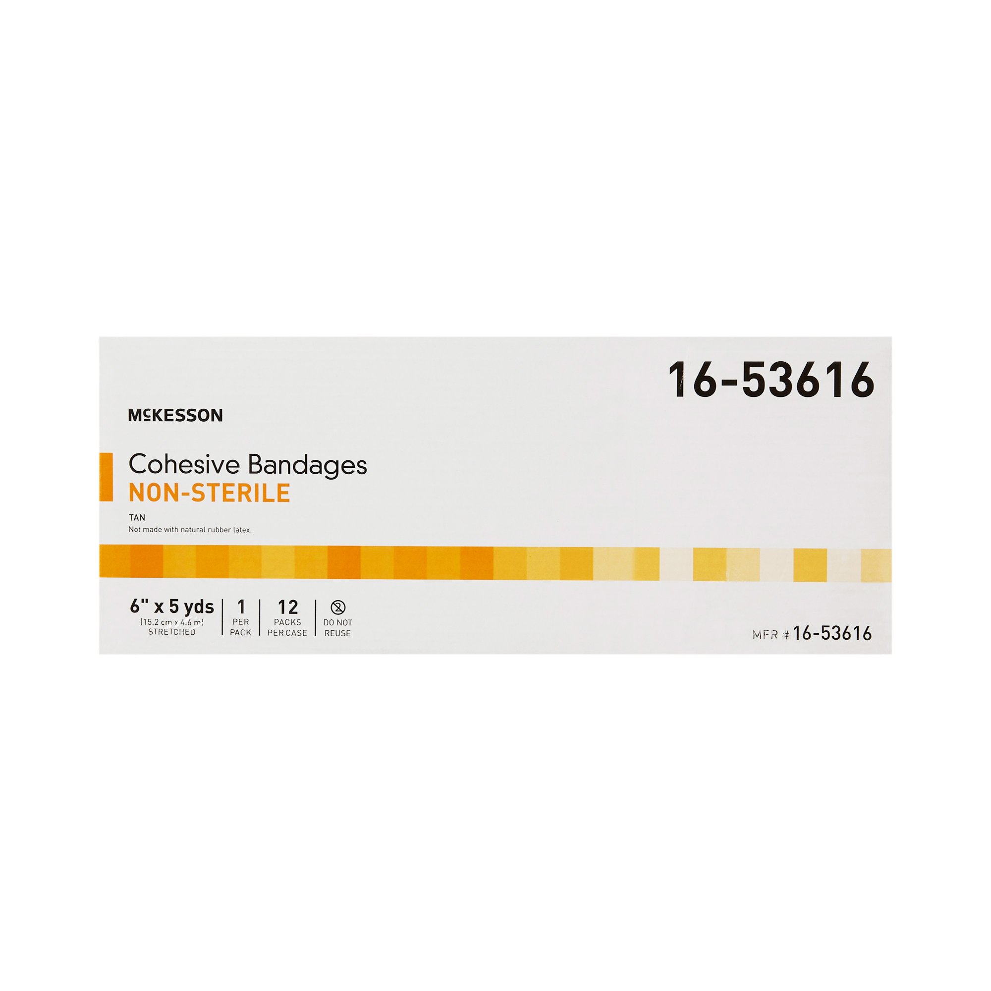 McKesson Brand - 16-53616 McKesson Self-adherent Closure Cohesive Bandage
