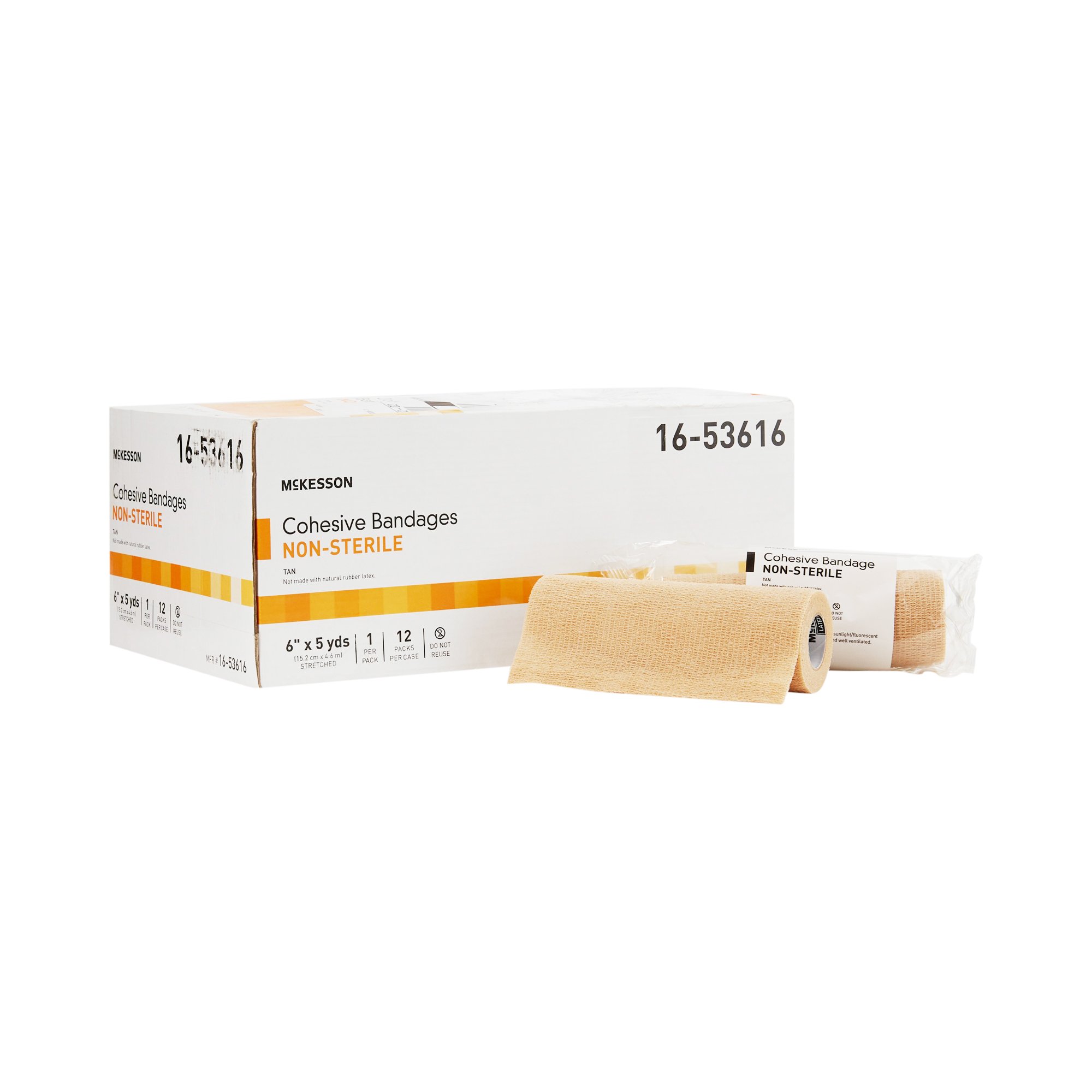 McKesson Brand - 16-53616 McKesson Self-adherent Closure Cohesive Bandage