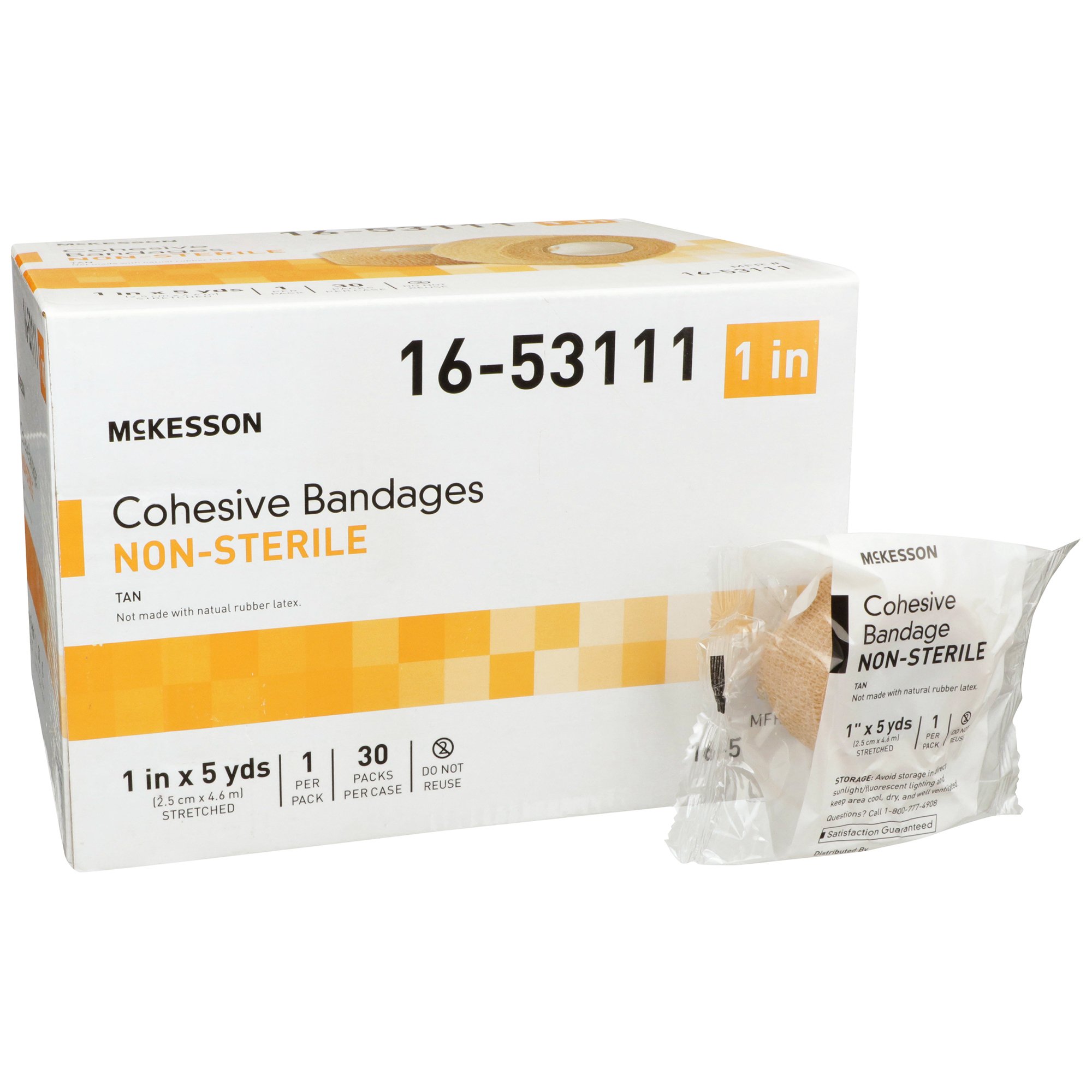 McKesson Brand - 16-53111 McKesson Self-adherent Closure Cohesive Bandage