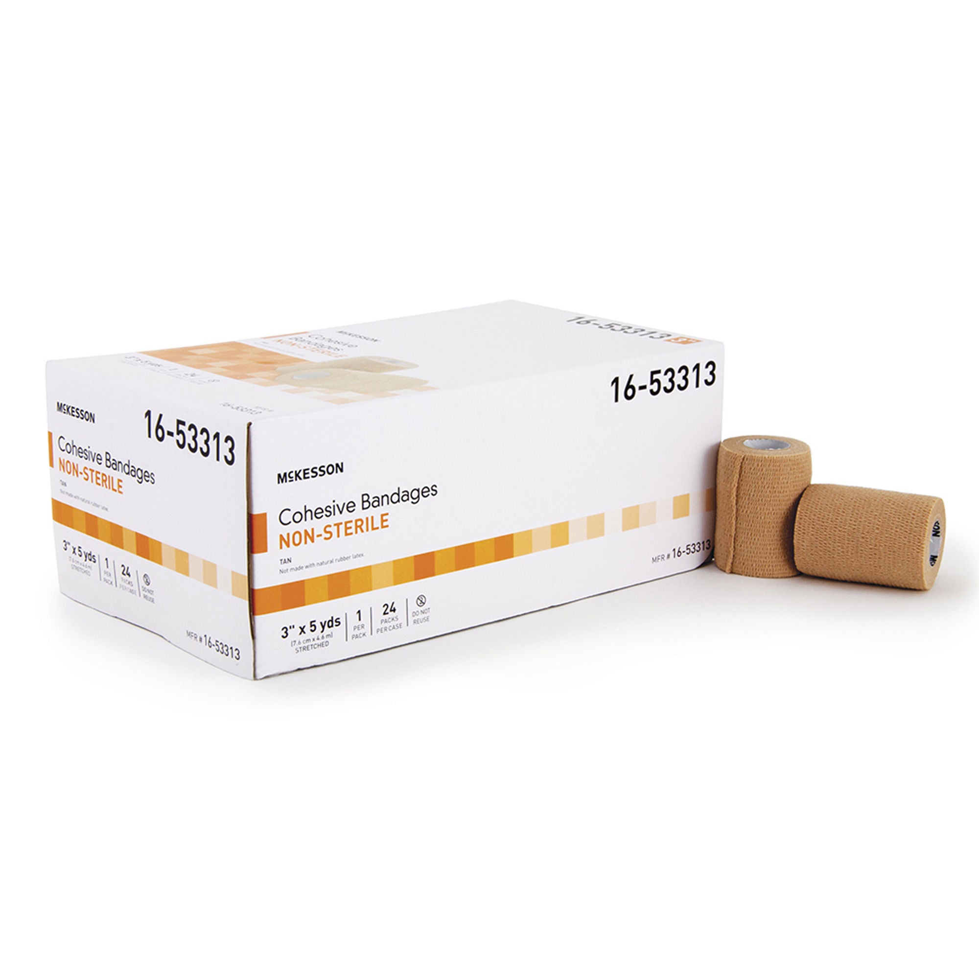 McKesson Brand - 16-53313 McKesson Self-adherent Closure Cohesive Bandage