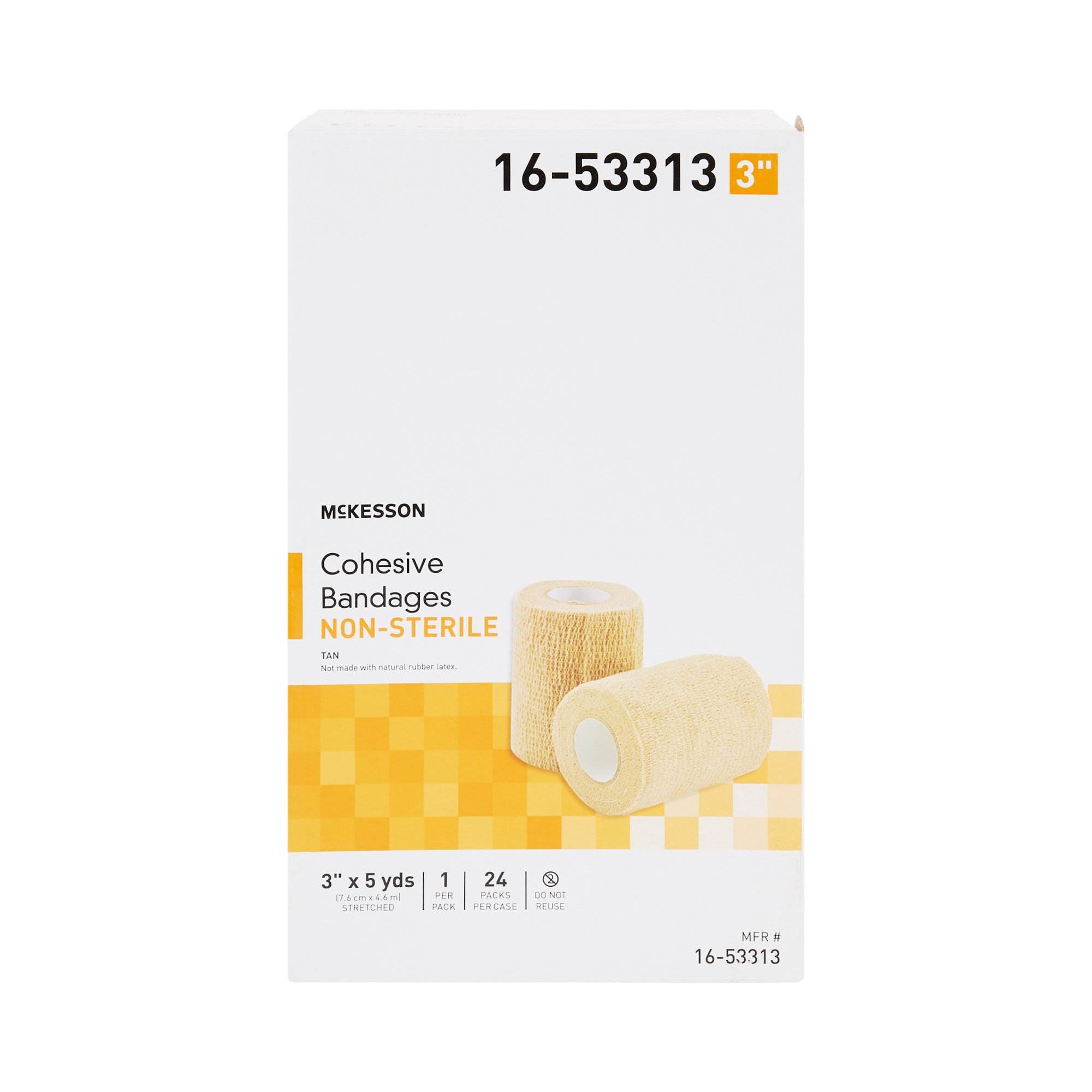 McKesson Brand - 16-53313 McKesson Self-adherent Closure Cohesive Bandage