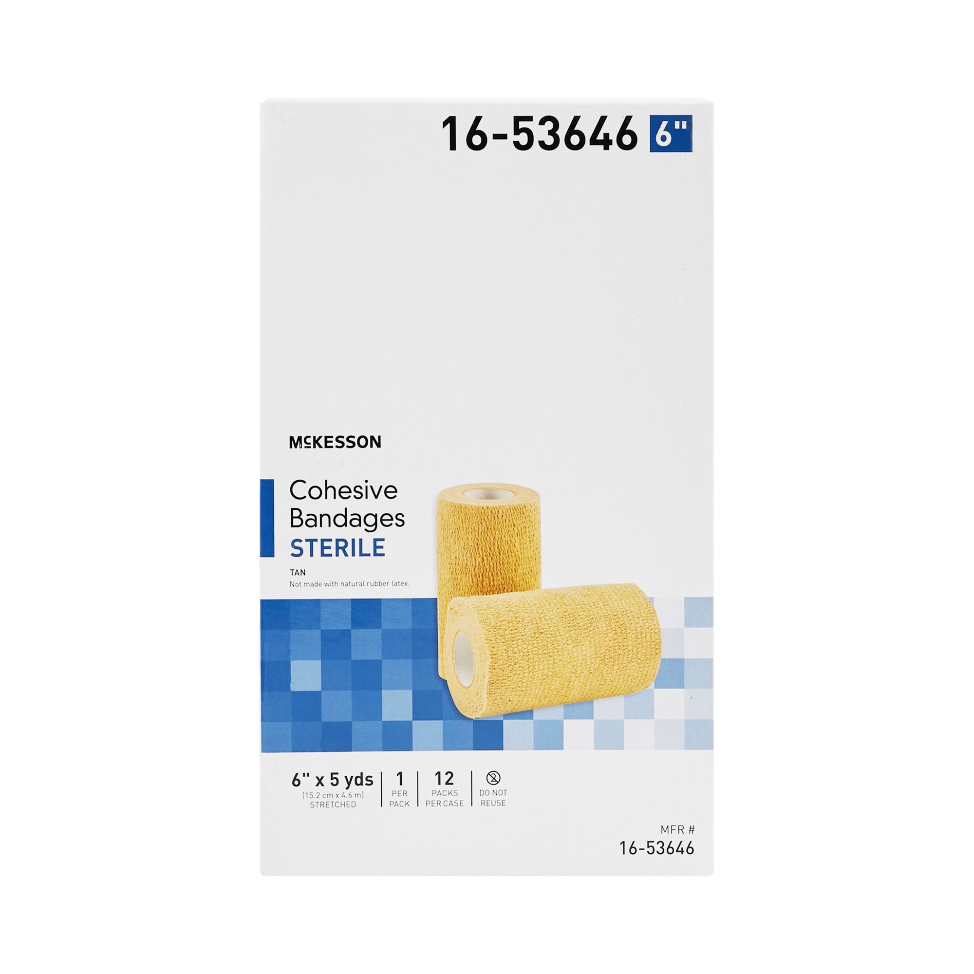 McKesson Brand - 16-53646 McKesson Self-adherent Closure Cohesive Bandage