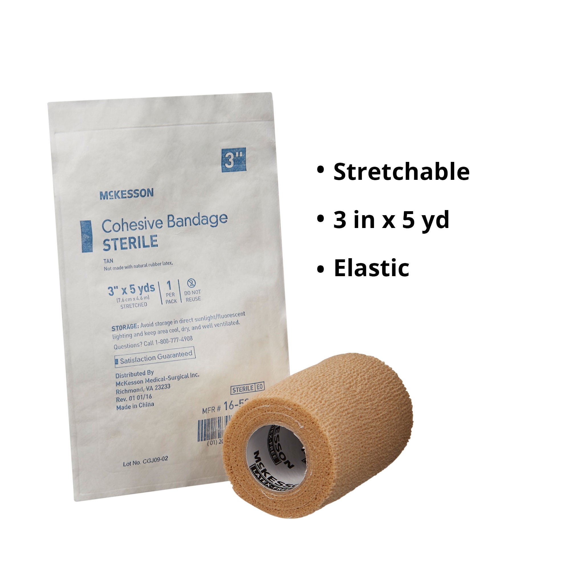 McKesson Cohesive Bandage 16-53343 by McKesson Brand