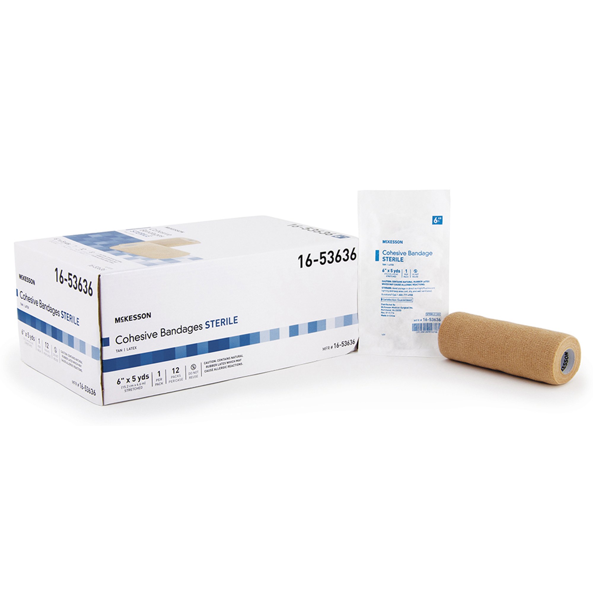 McKesson Brand - 16-53636 McKesson Self-adherent Closure Cohesive Bandage