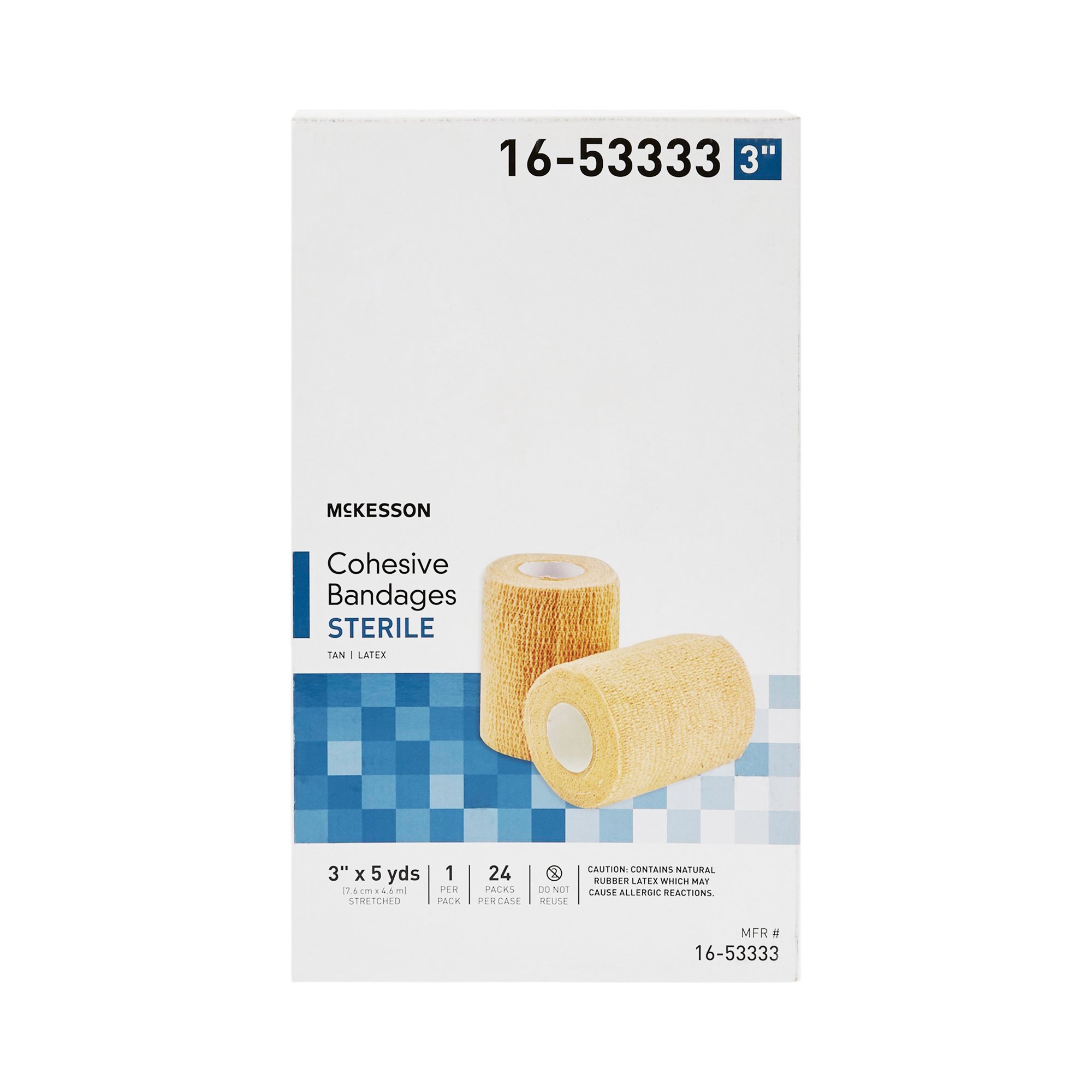 McKesson Brand - 16-53333 McKesson Self-adherent Closure Cohesive Bandage