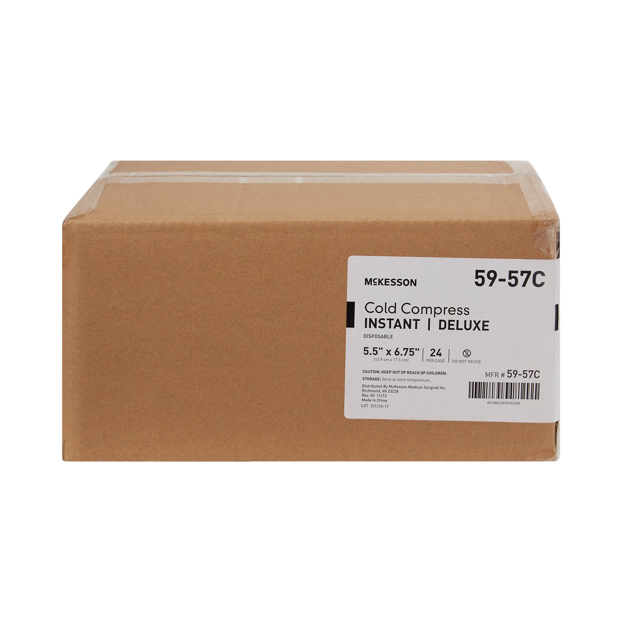 McKesson Brand - 59-57C McKesson Deluxe Soft Cloth Instant Cold Pack