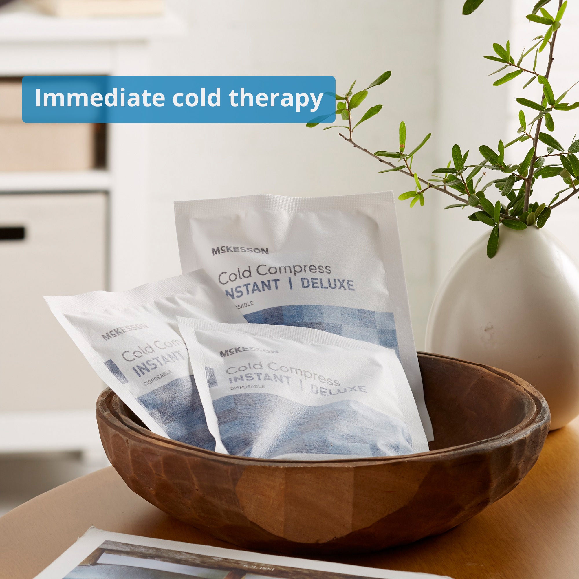 McKesson Brand - 59-57C McKesson Deluxe Soft Cloth Instant Cold Pack