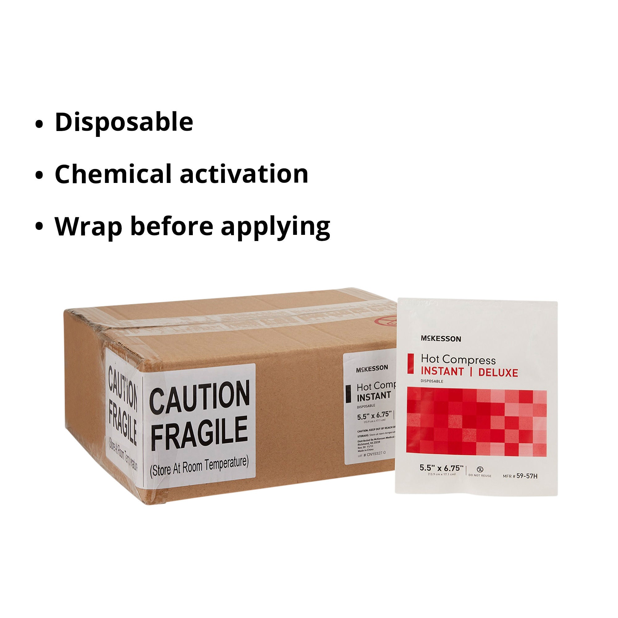 McKesson Instant Hot Pack 59-57H by McKesson Brand