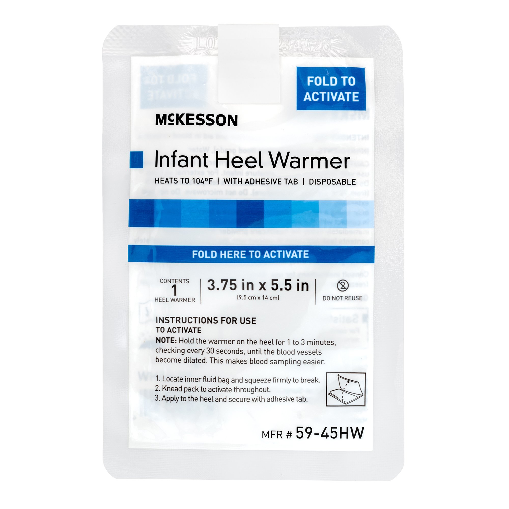 McKesson Brand - 59-45HW McKesson Infant Heel Warmer