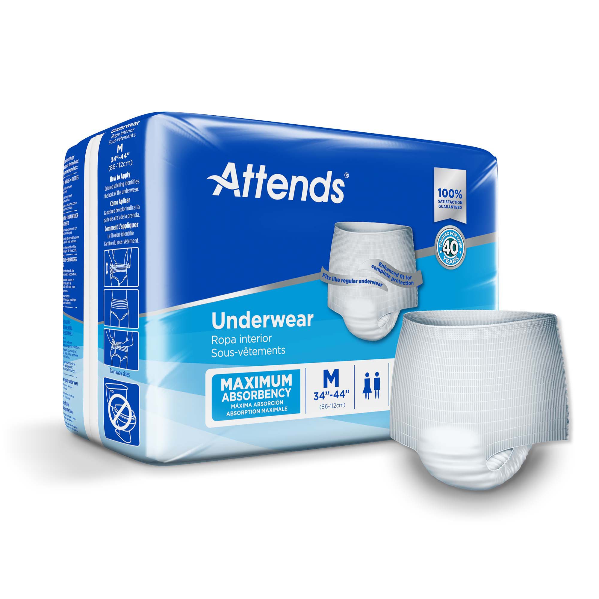 Attends Healthcare Products - AP0720 Attends® Extra Absorbency Underwear
