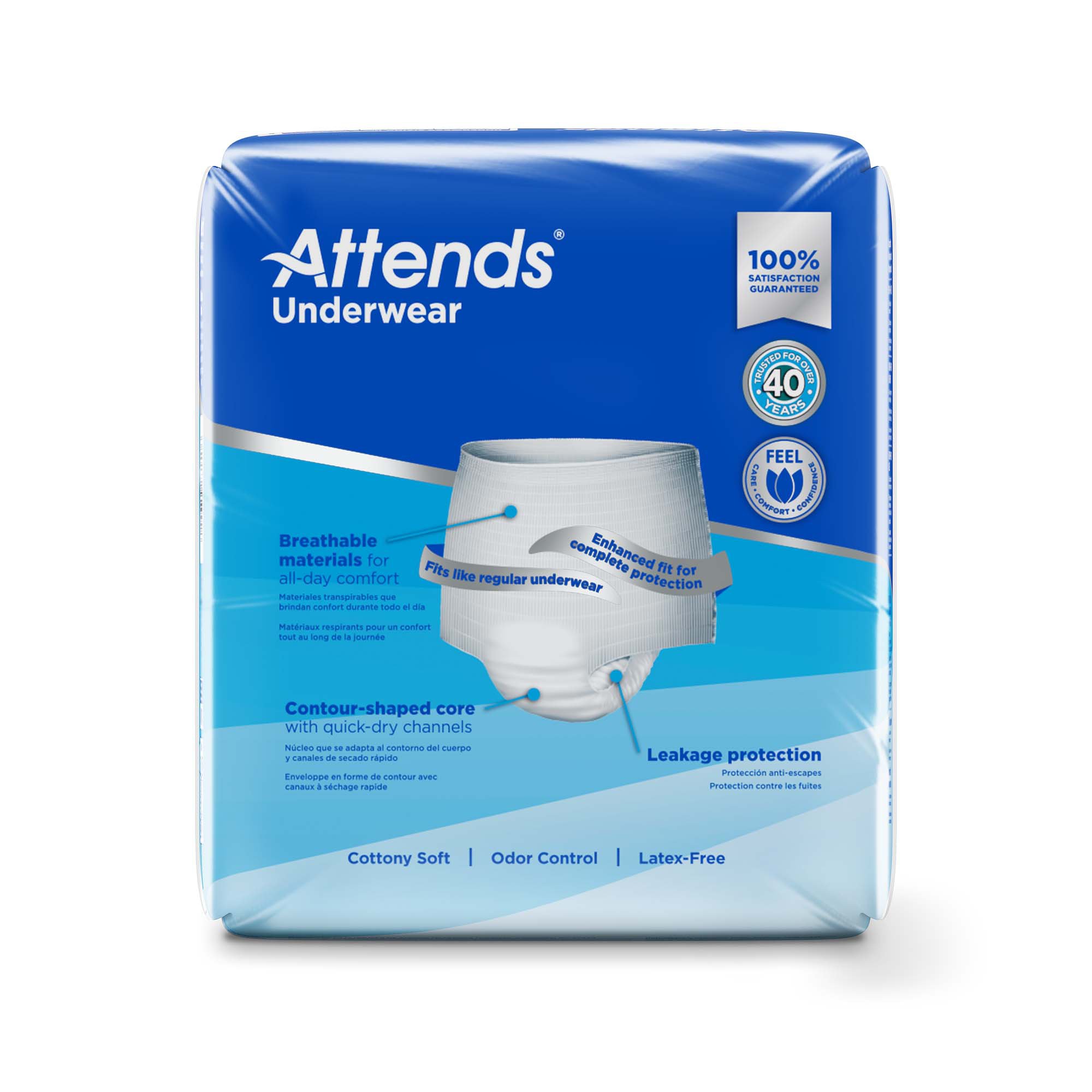 Attends Healthcare Products - AP0740 Attends® Extra Absorbency Underwear