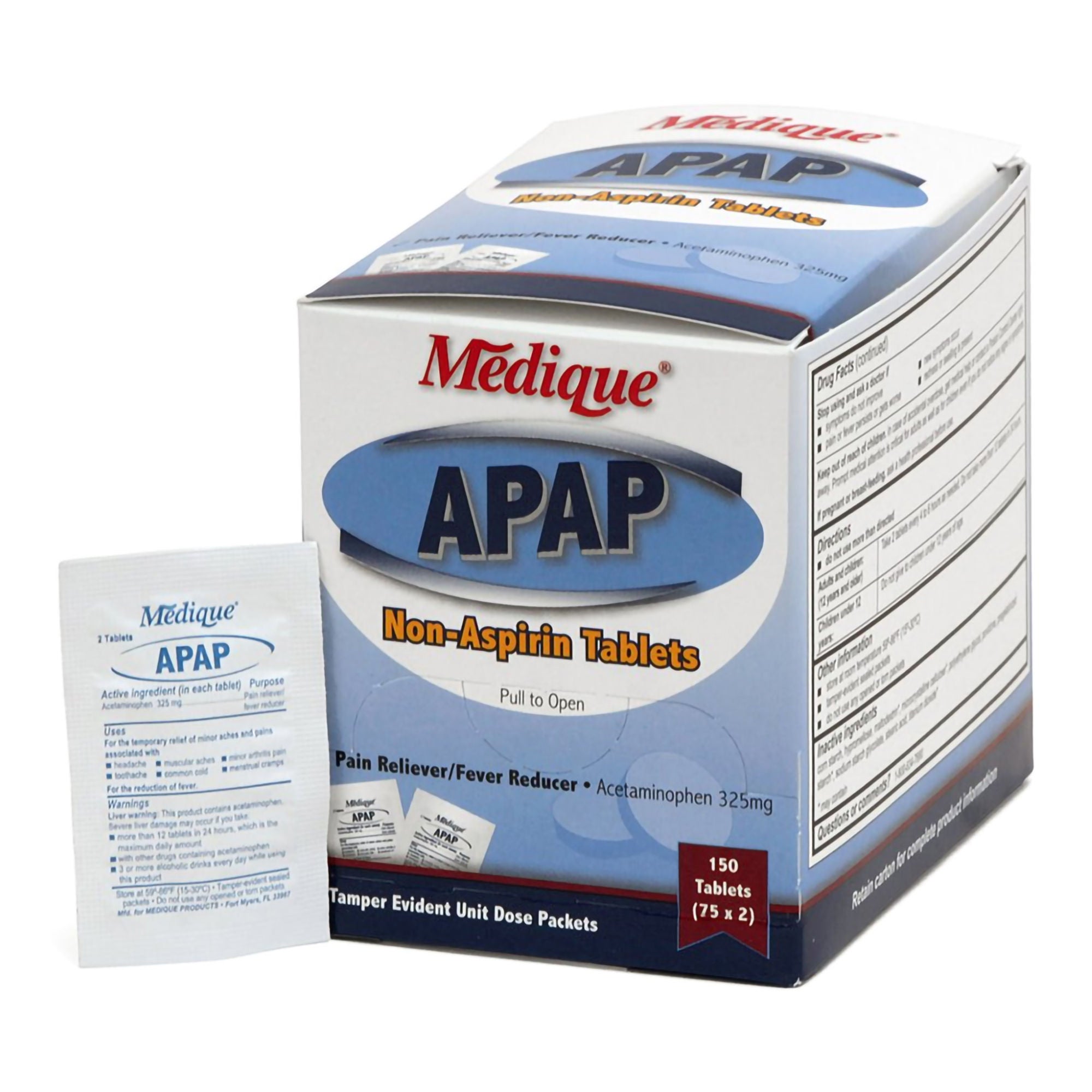 Medique Products - 14536 APAP Acetaminophen Pain Relief