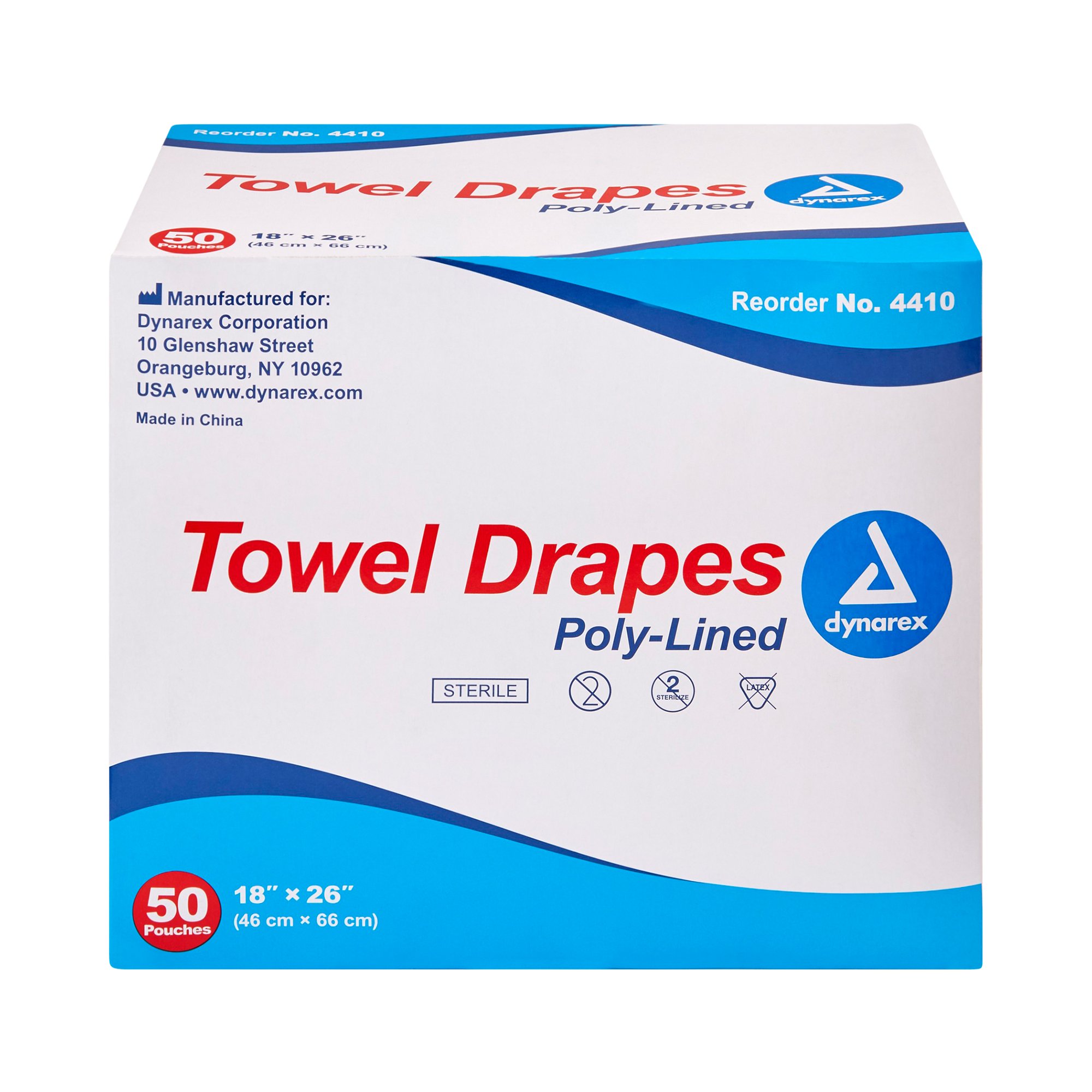Dynarex - 4410 dynarex® Sterile Towel General Purpose Drape