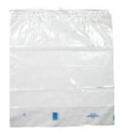 Donovan Industries - DS400C Patient Belongings Bag DawnMist 17 X 17 Inch Plastic Drawtape Closure Clear