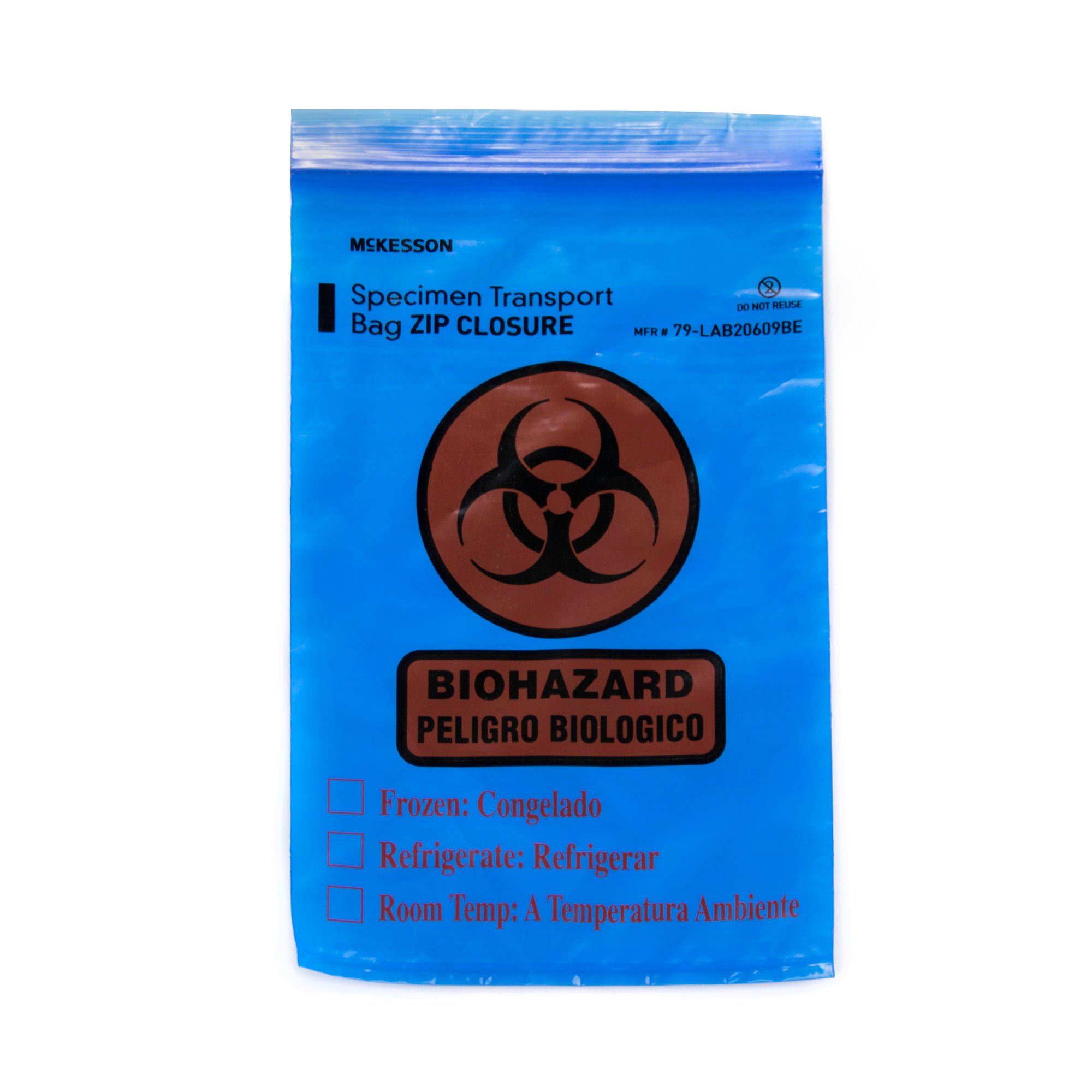 McKesson Brand - 79-LAB20609BE McKesson Specimen Transport Bag