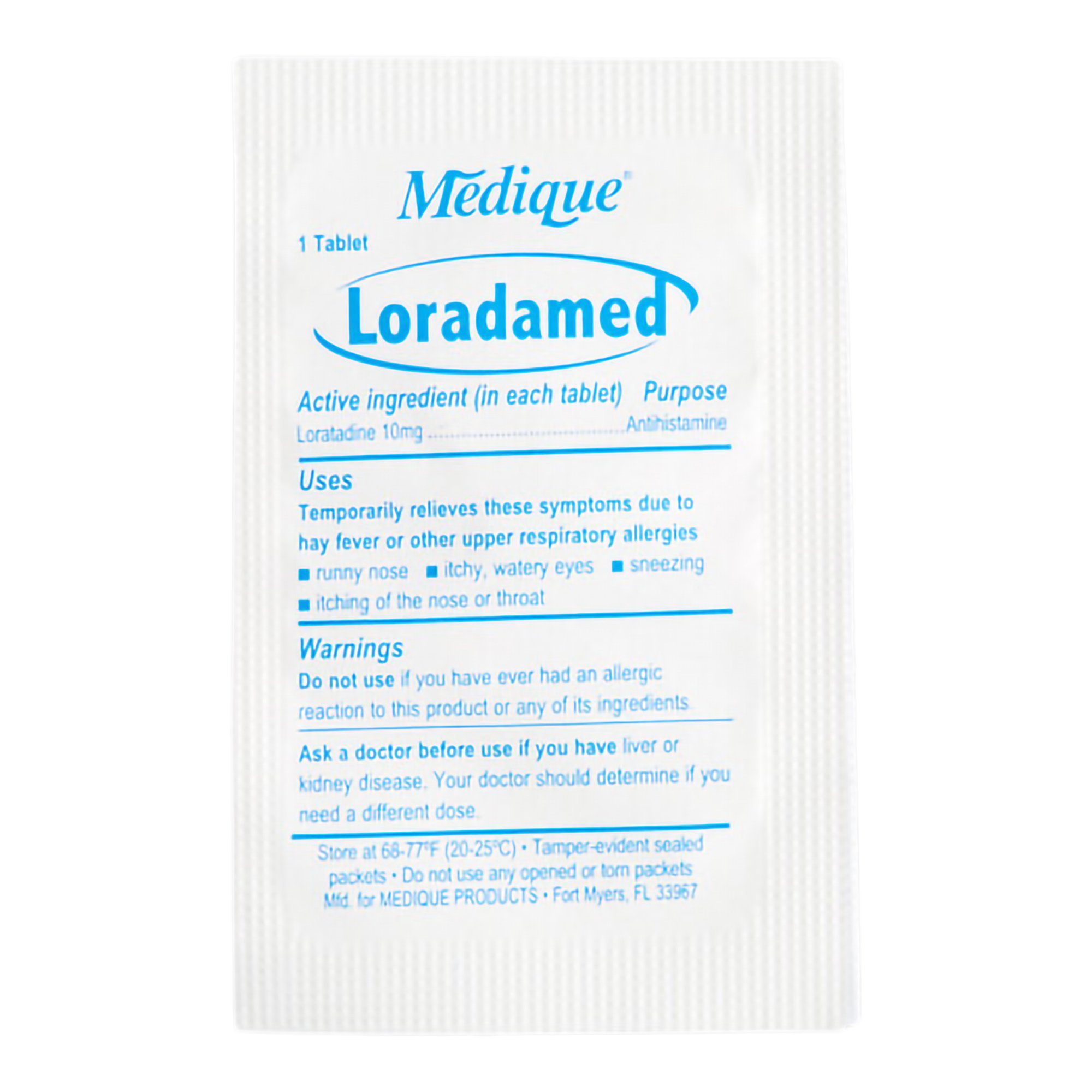 Medique Products 20350 - Loradamed Loratadine Allergy Relief - 50/Box