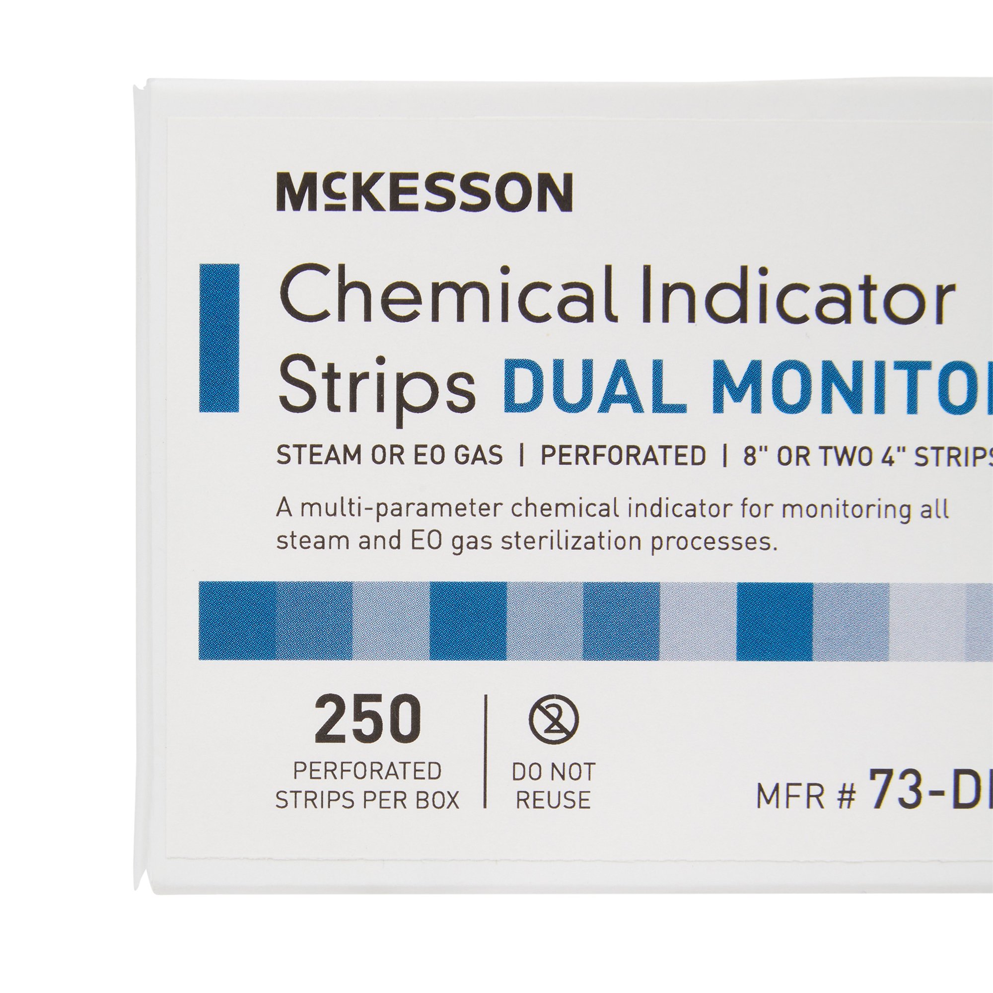 McKesson Brand 73-DMS250 - McKesson Sterilization Chemical Indicator Strip - 1/Box, 10/Case