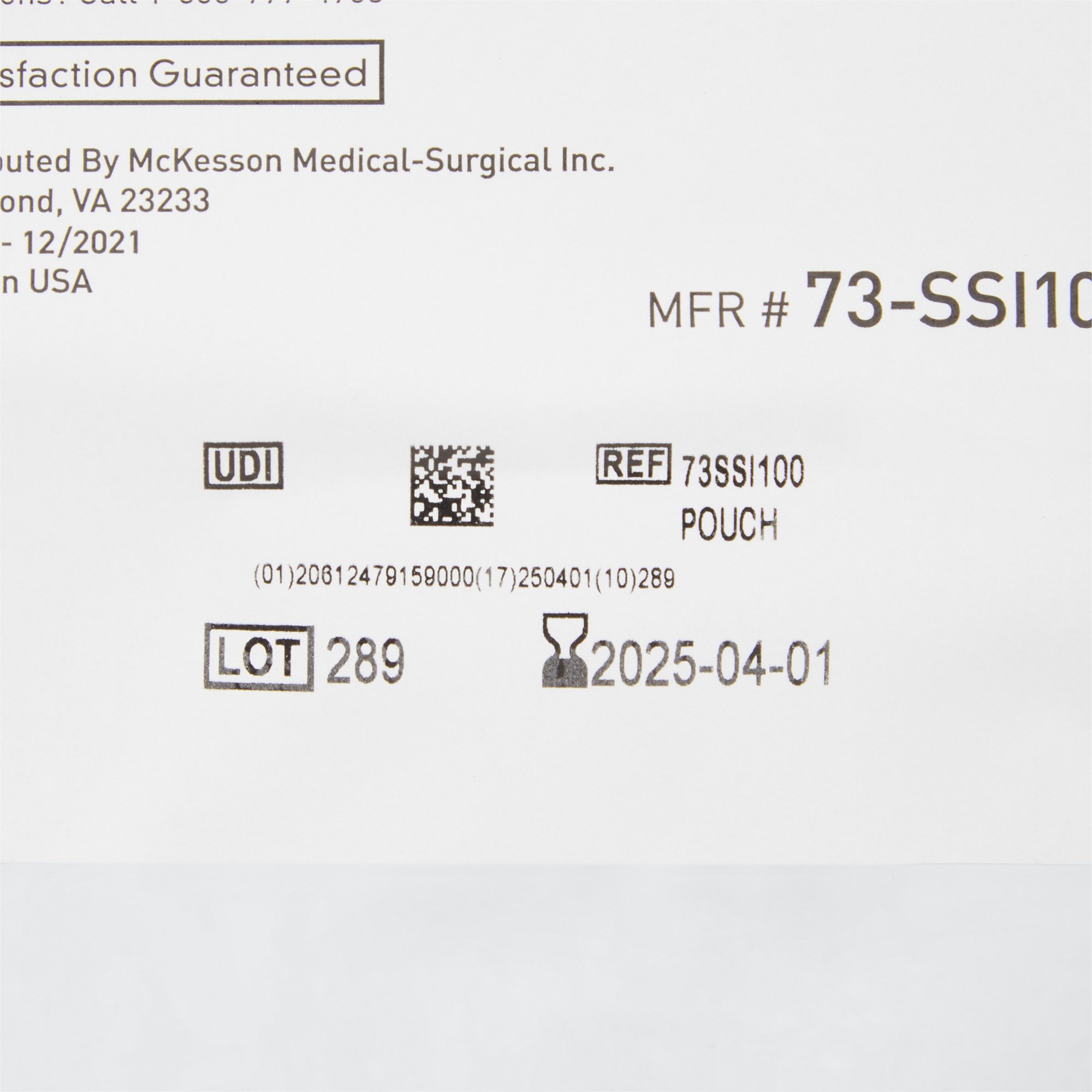 McKesson Brand 73-SSI100 - McKesson Sterilization Steam Integrator Strip - 1/Pack, 10/Case
