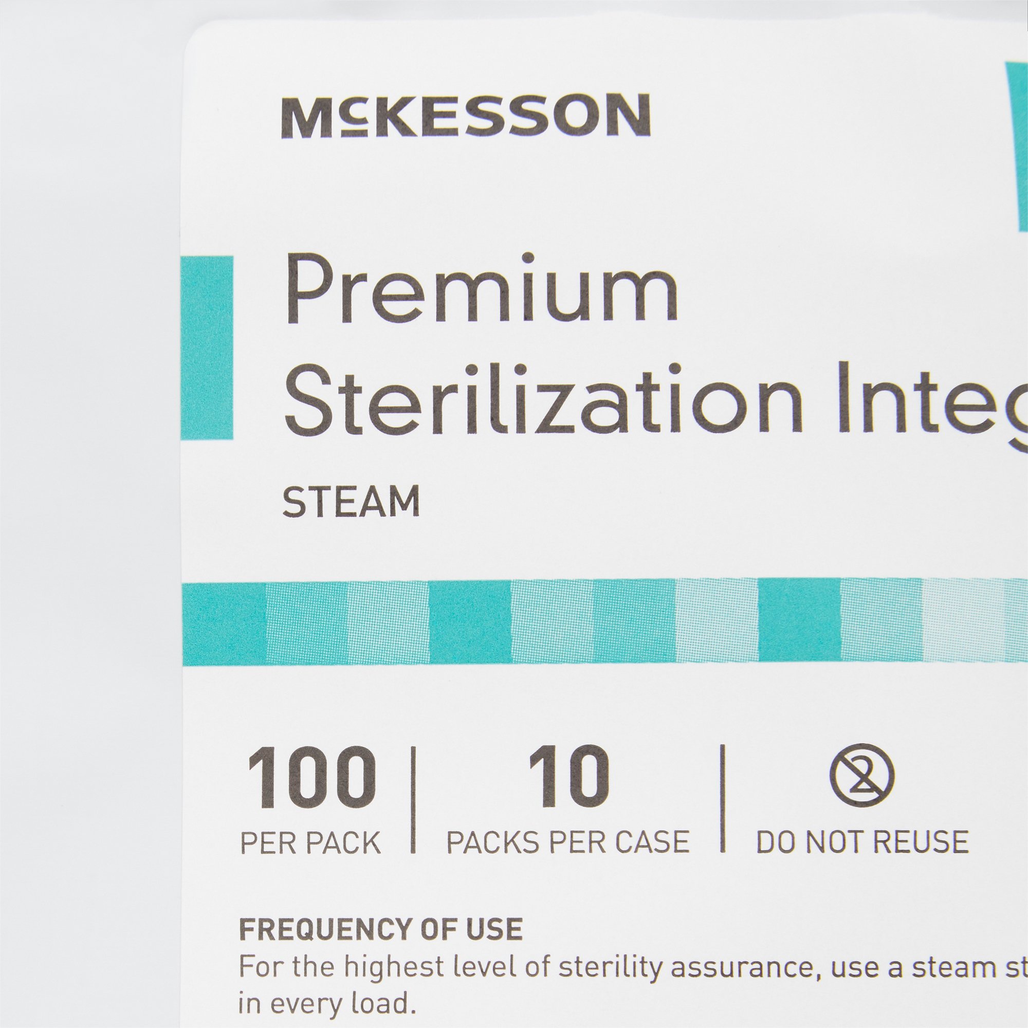 McKesson Brand 73-SSI100 - McKesson Sterilization Steam Integrator Strip - 1/Pack, 10/Case
