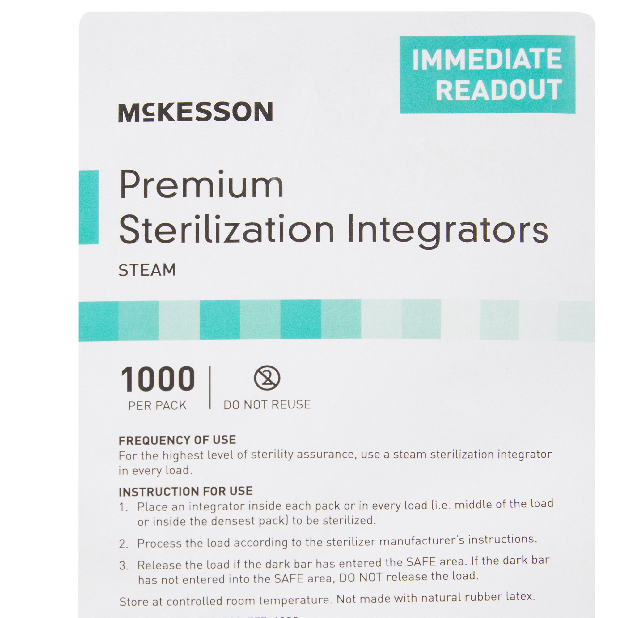 McKesson Brand 73-SSI1000 - McKesson Sterilization Chemical Integrator Strip - 1/Case