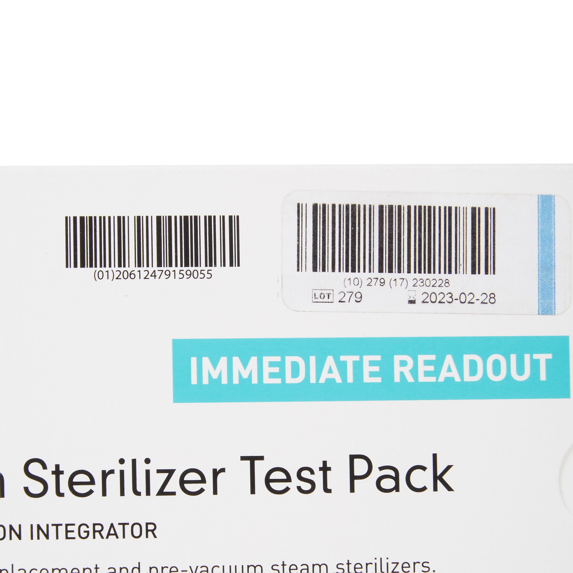 McKesson Brand 73-STP025 - McKesson Sterilization Chemical Integrator Pack - 1/Each, 25/Case