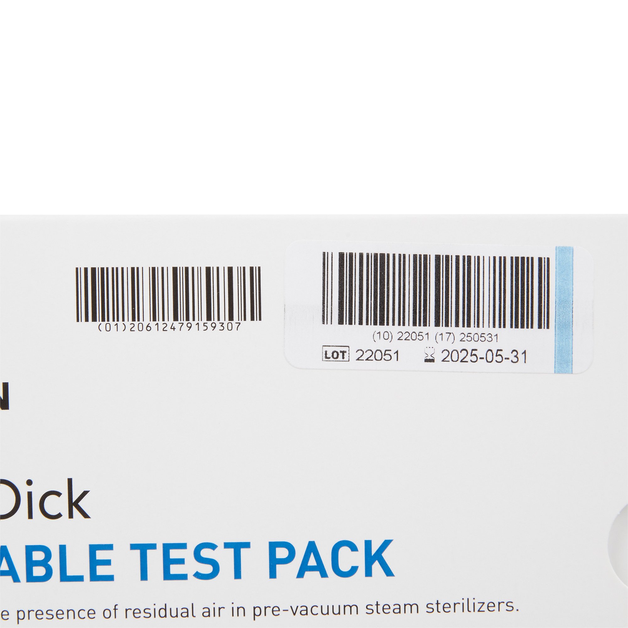 McKesson Brand 73-SBD030 - McKesson Sterilization Bowie-Dick Test Pack - 1/Each, 30/Case