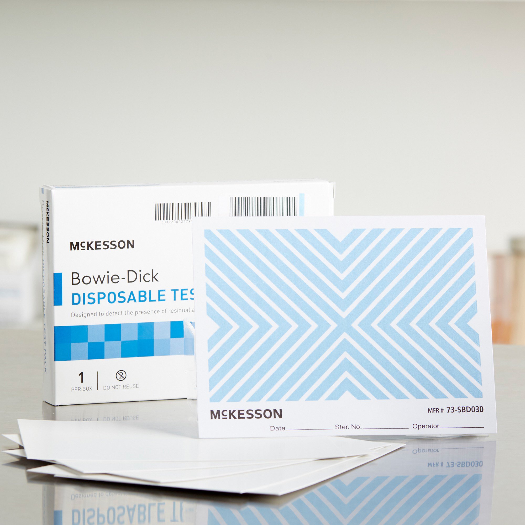 McKesson Brand 73-SBD030 - McKesson Sterilization Bowie-Dick Test Pack - 1/Each, 30/Case