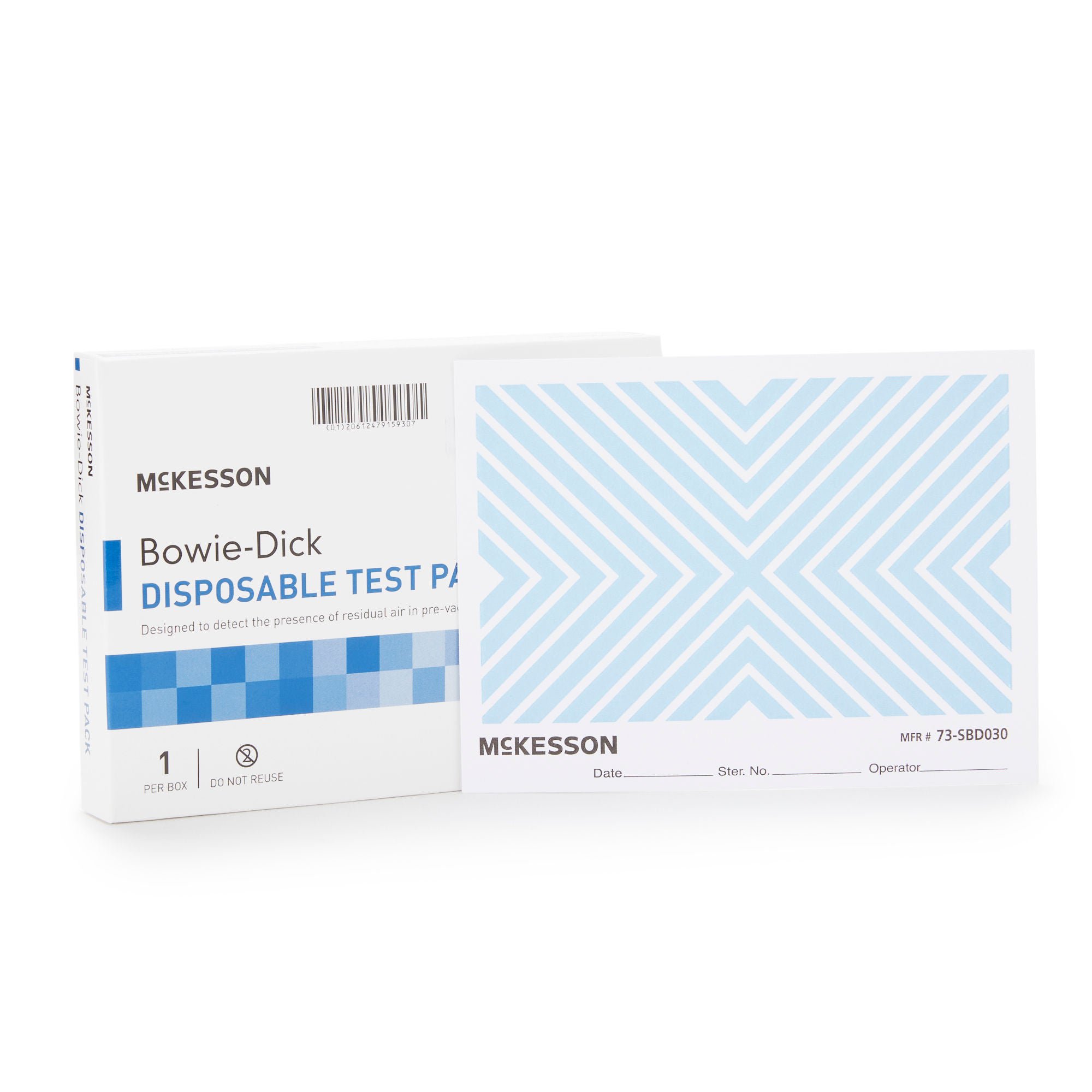 McKesson Brand - 73-SBD030 McKesson Sterilization Bowie-Dick Test Pack