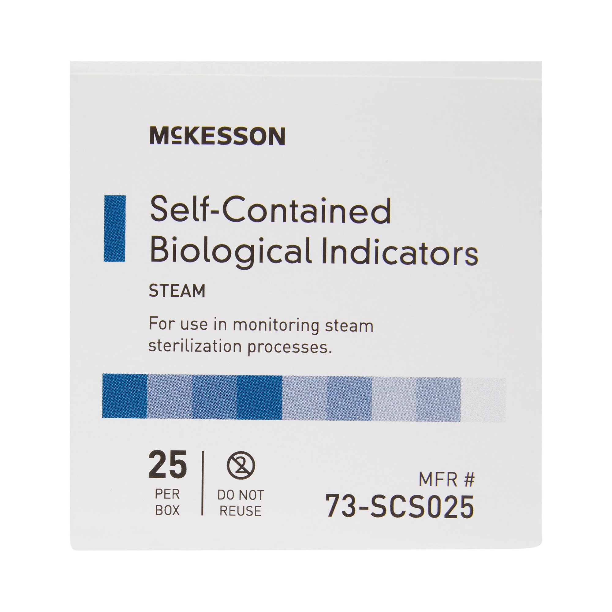 McKesson Brand 73-SCS025 - McKesson Sterilization Biological Indicator Vial - 25/Box, 250/Case