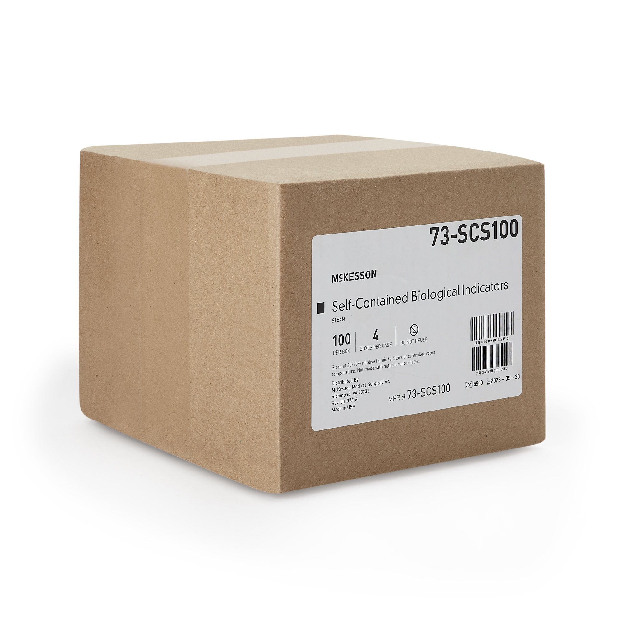 McKesson Brand - 73-SCS100 McKesson Sterilization Biological Indicator Vial