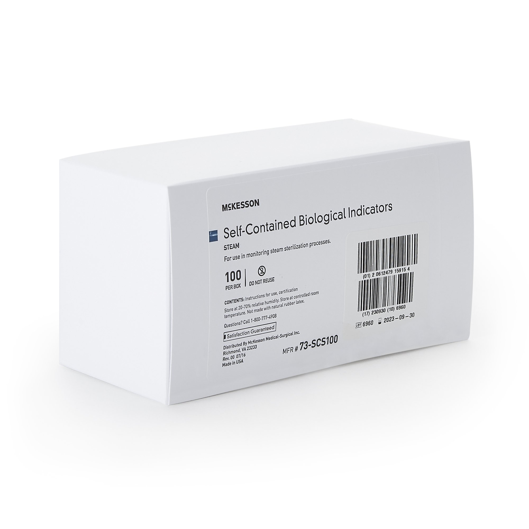 McKesson Brand - 73-SCS100 McKesson Sterilization Biological Indicator Vial