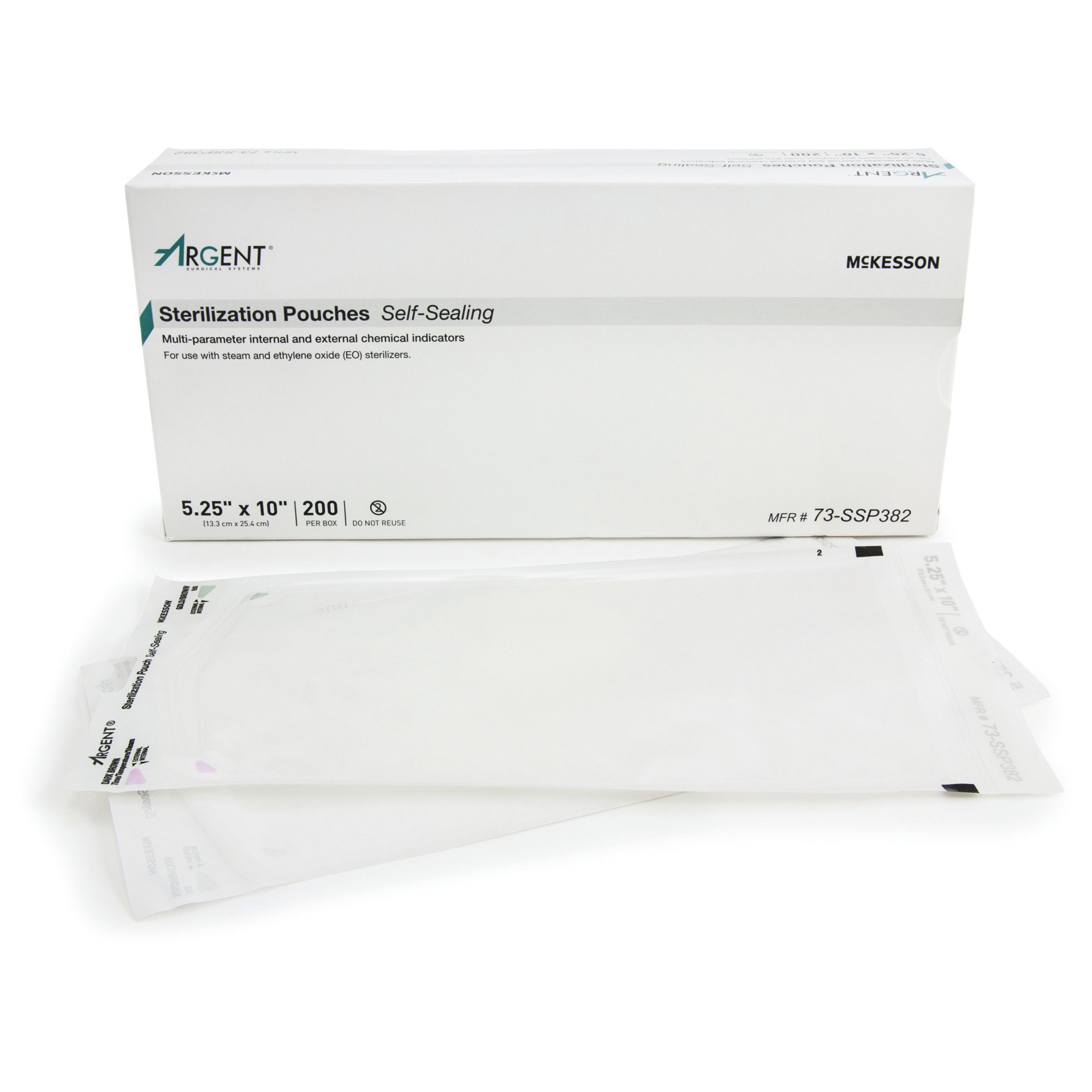 McKesson Brand - 73-SSP382 McKesson Argent® Sure-Check® Sterilization Pouch