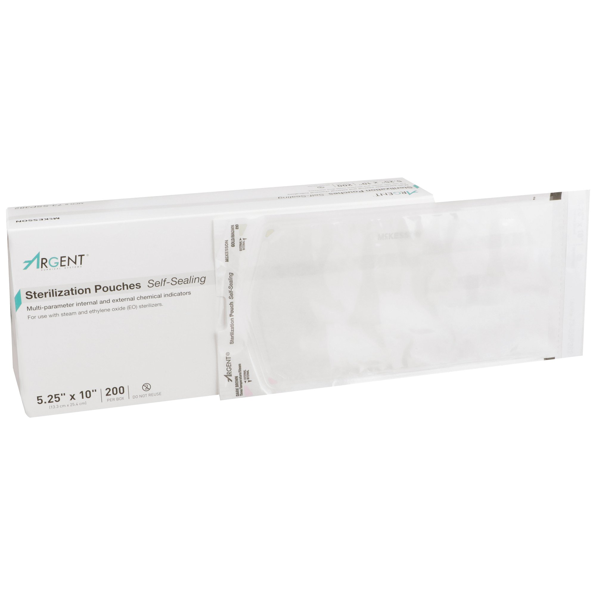 McKesson Brand - 73-SSP382 McKesson Argent® Sure-Check® Sterilization Pouch